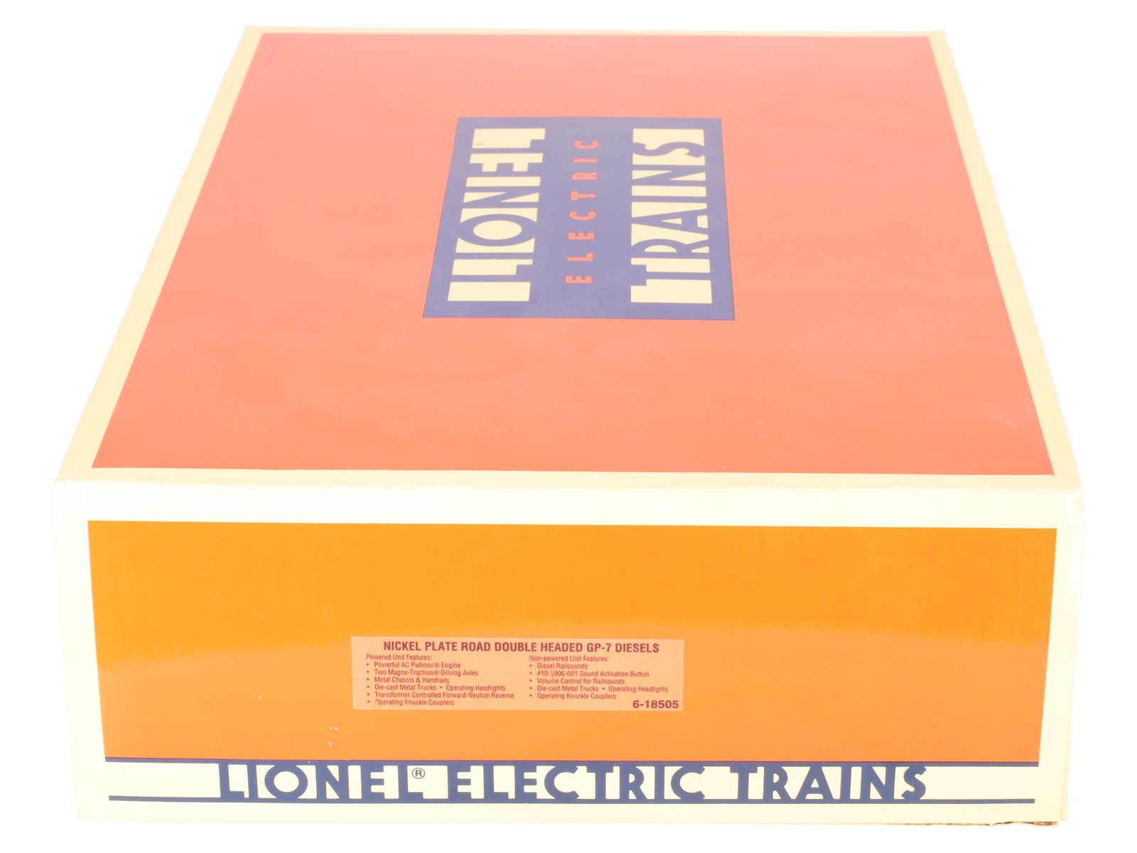 Lionel 6-18505 O Gauge Nickel Plate Road GP-7 Diesel Locomotive Set #400/401 EX
