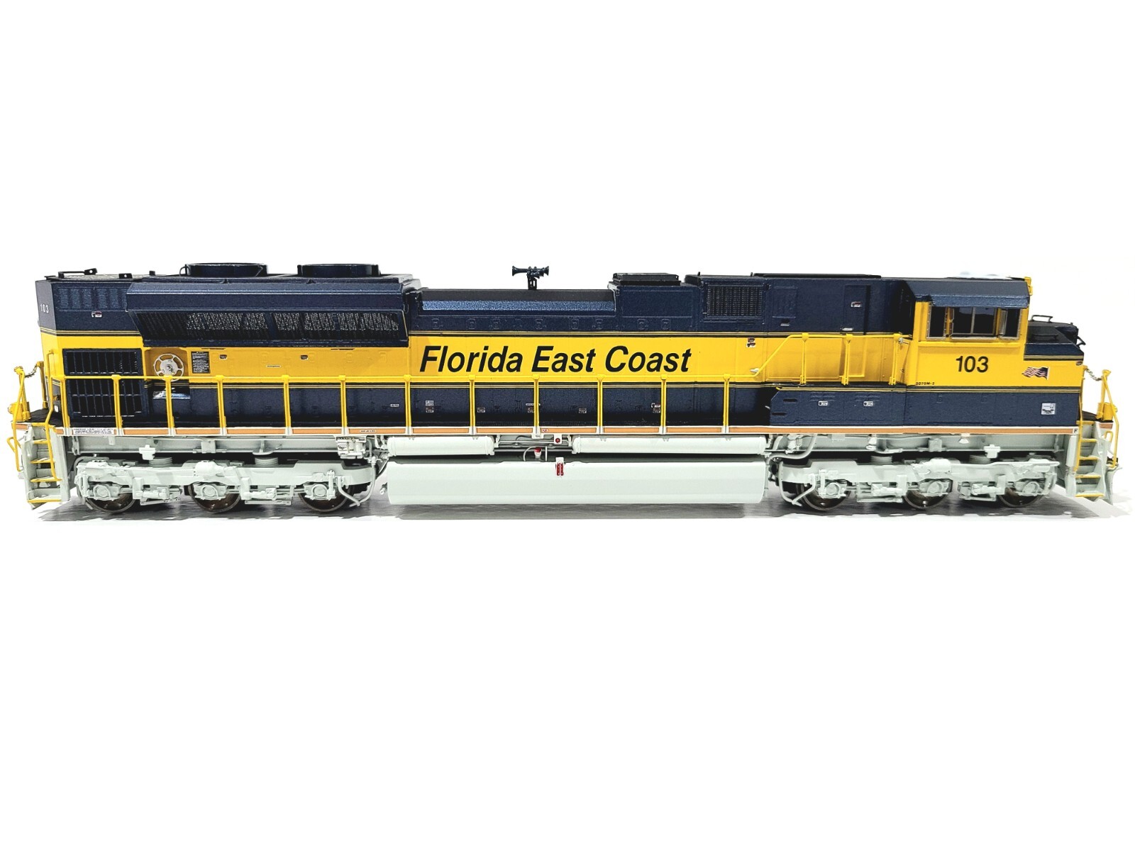 Overland OMI FEC EMD SD70M-2 Florida East Coast #103 HO Brass Model #AA-1316-4