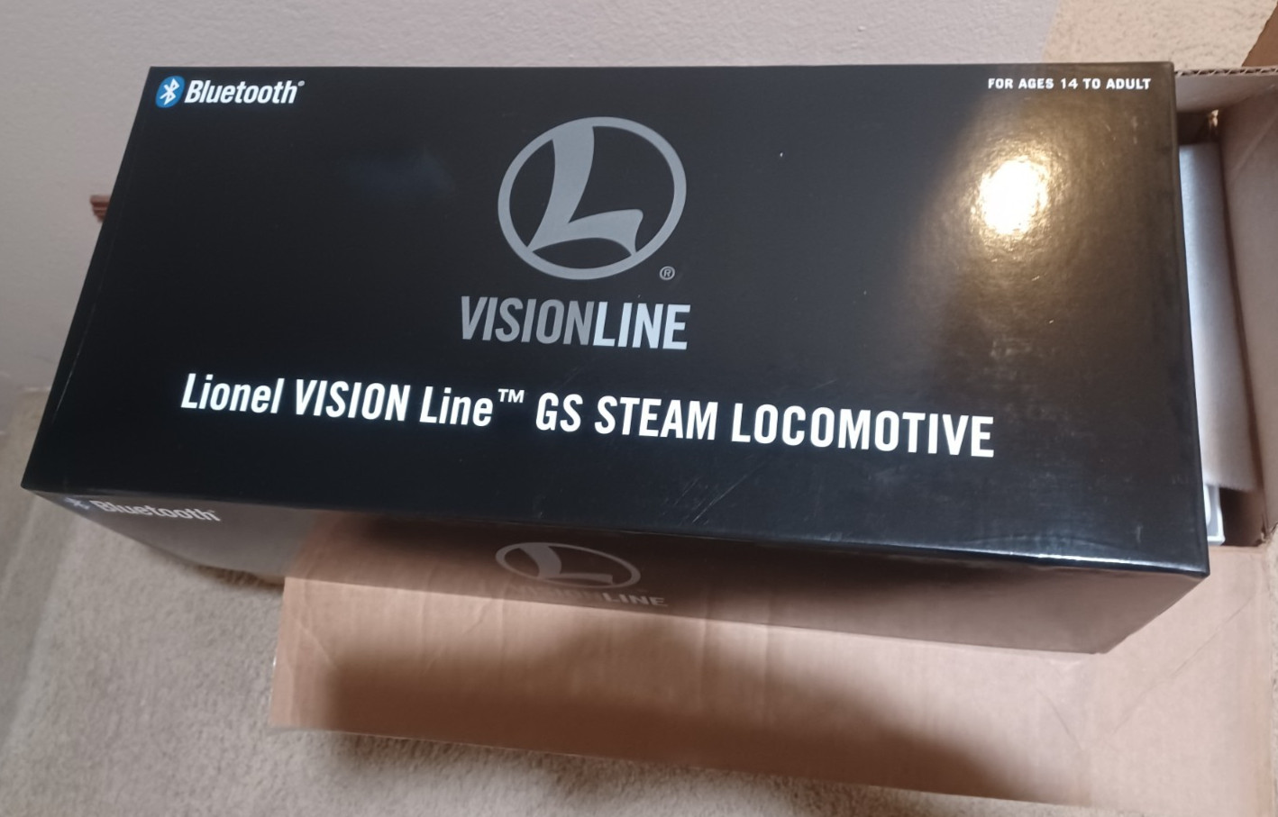 MINT USED LIONEL VISION LINE GS 1 SOUTHERN PACIFIC 4471 BRASS HYBRID 2031412