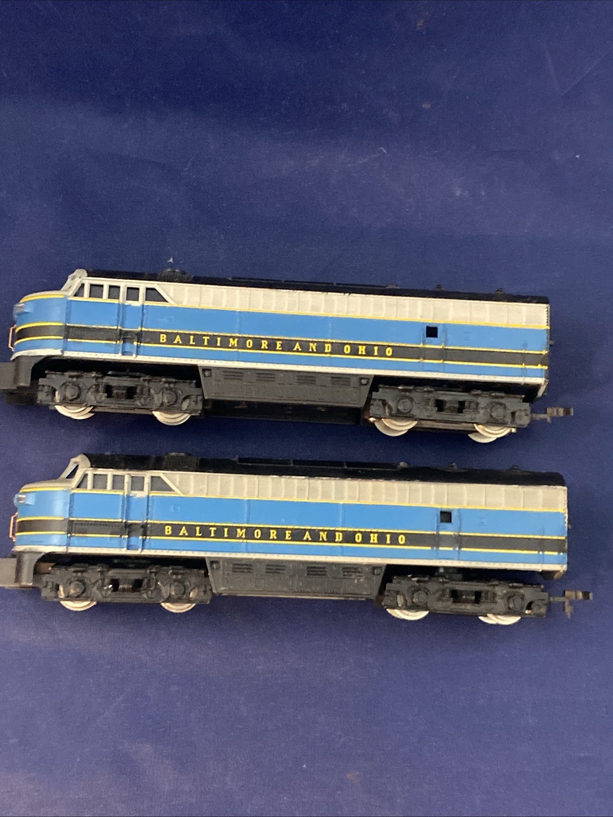 AHM HO Baltimore & Ohio FM C-Liner A/A Locomotive Set