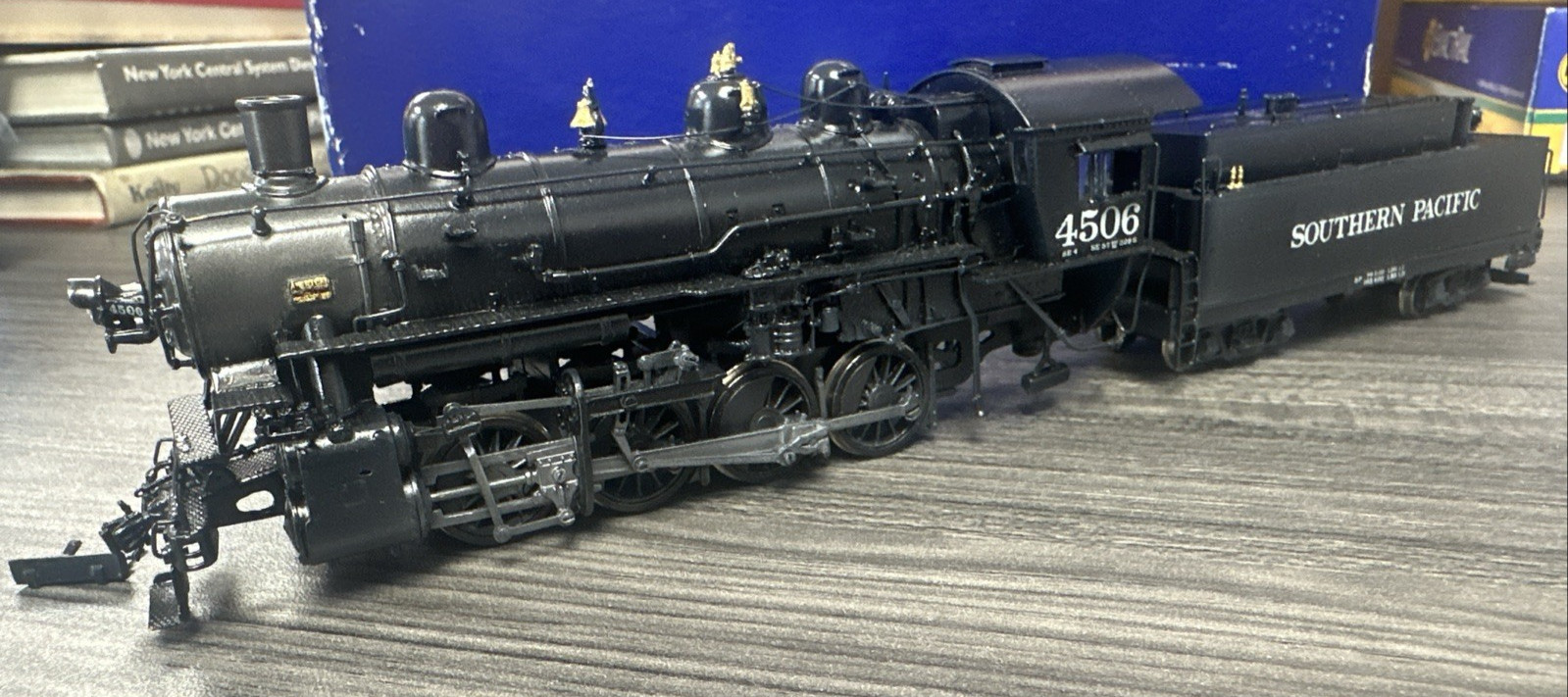 NJ Custom Brass HO #ST-246 Class SE-4 0-8-0 Southern Pacific #4506 Painted Runs!