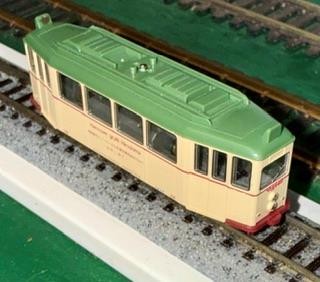 N scale Kato Hannover Hiroshima powered trolley