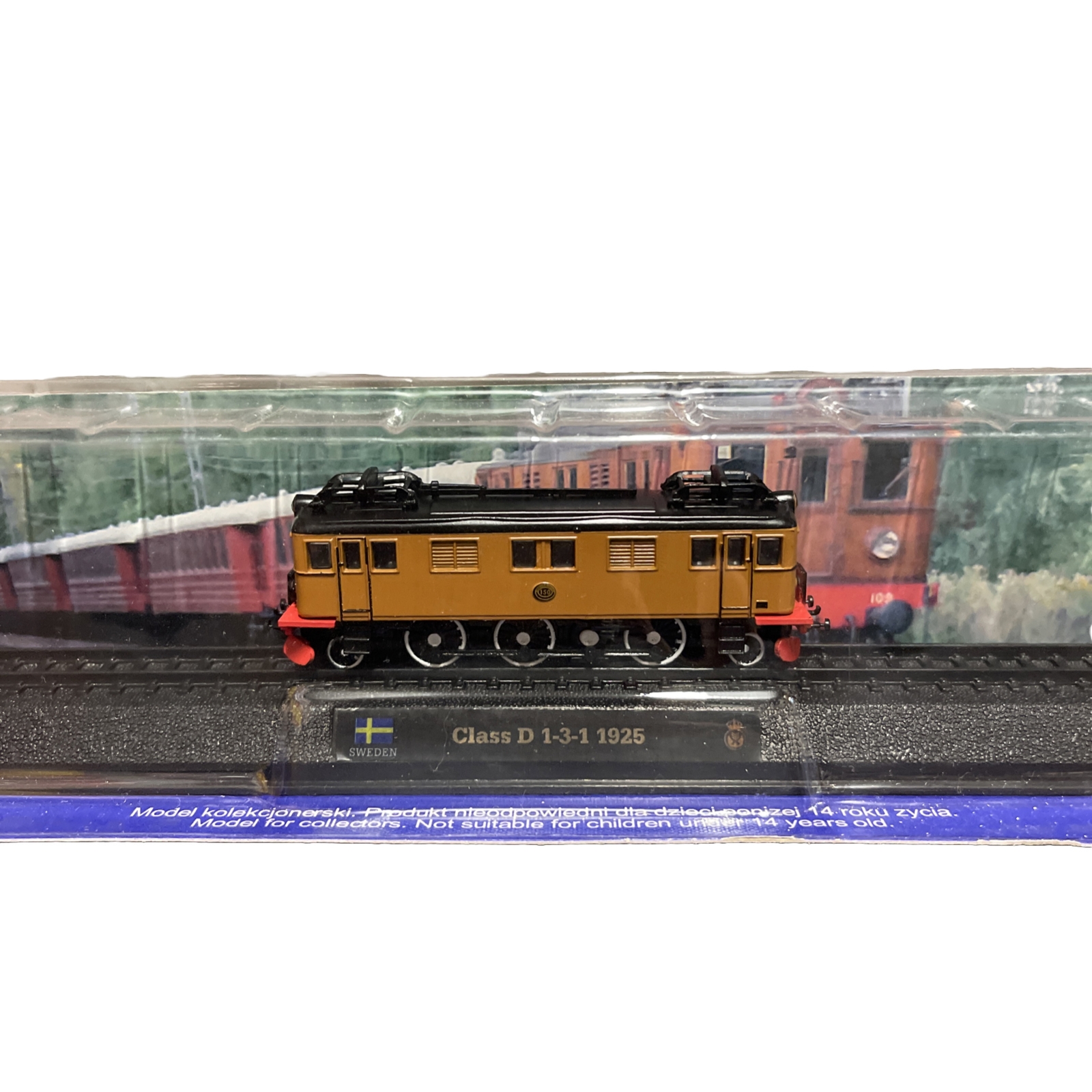 Class D 1-3-1 Sweden, Model Train Railway – Locomotives of the World BNIB