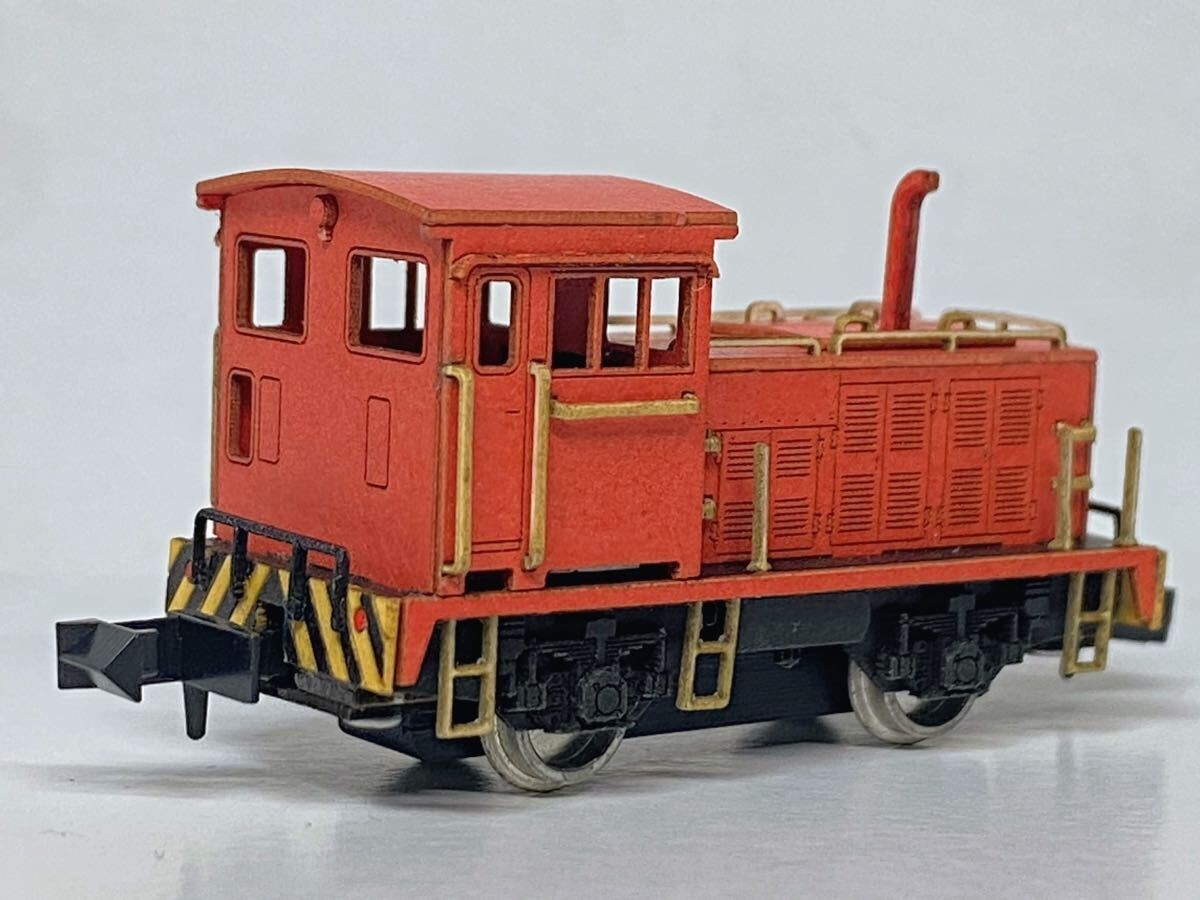 KIHA Kobo B-21 20t Industrial Locomotive Shunting Locomotive Color Paper Kit