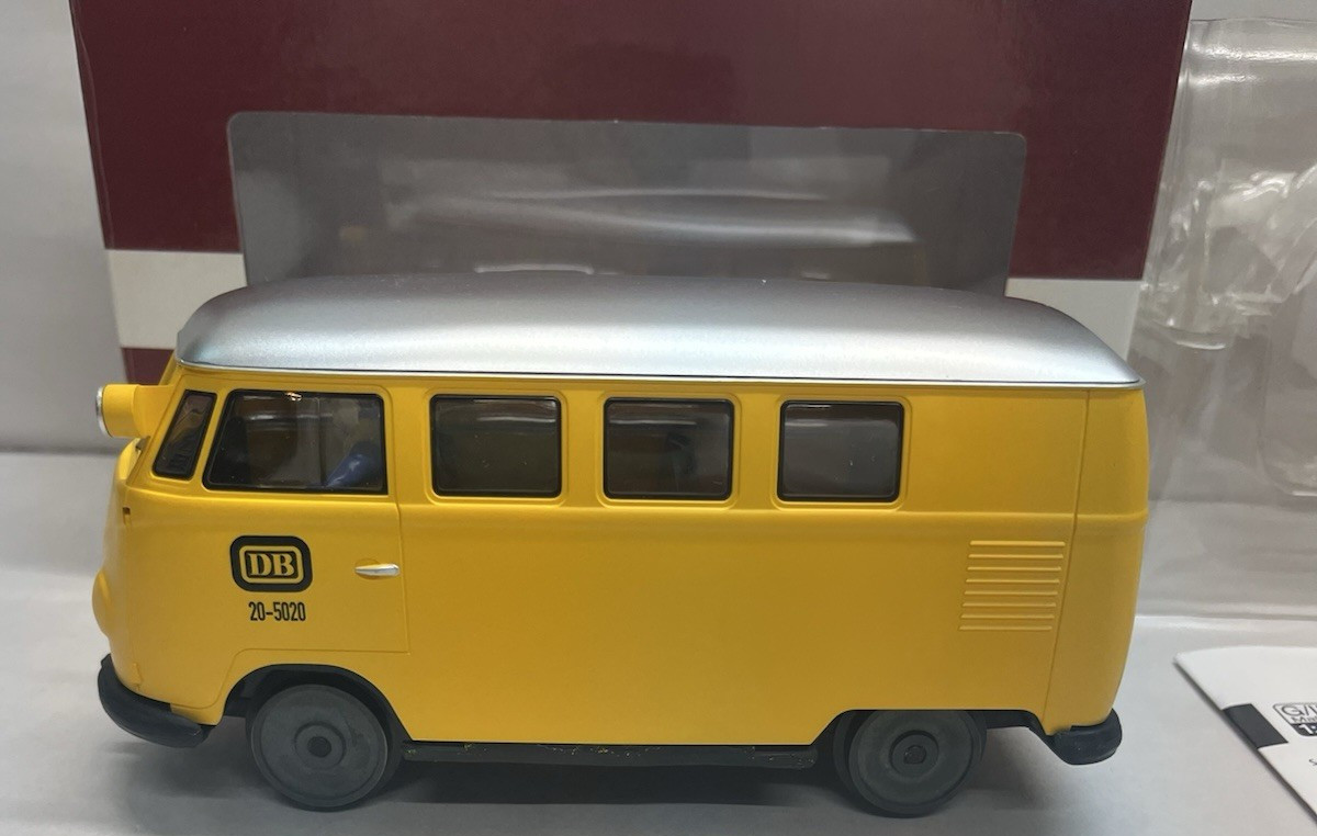 Brekina Draisine Klv 20 mit Kombiaufbau Uhlenbrock digital NEW TRAIN MIB VW VAN