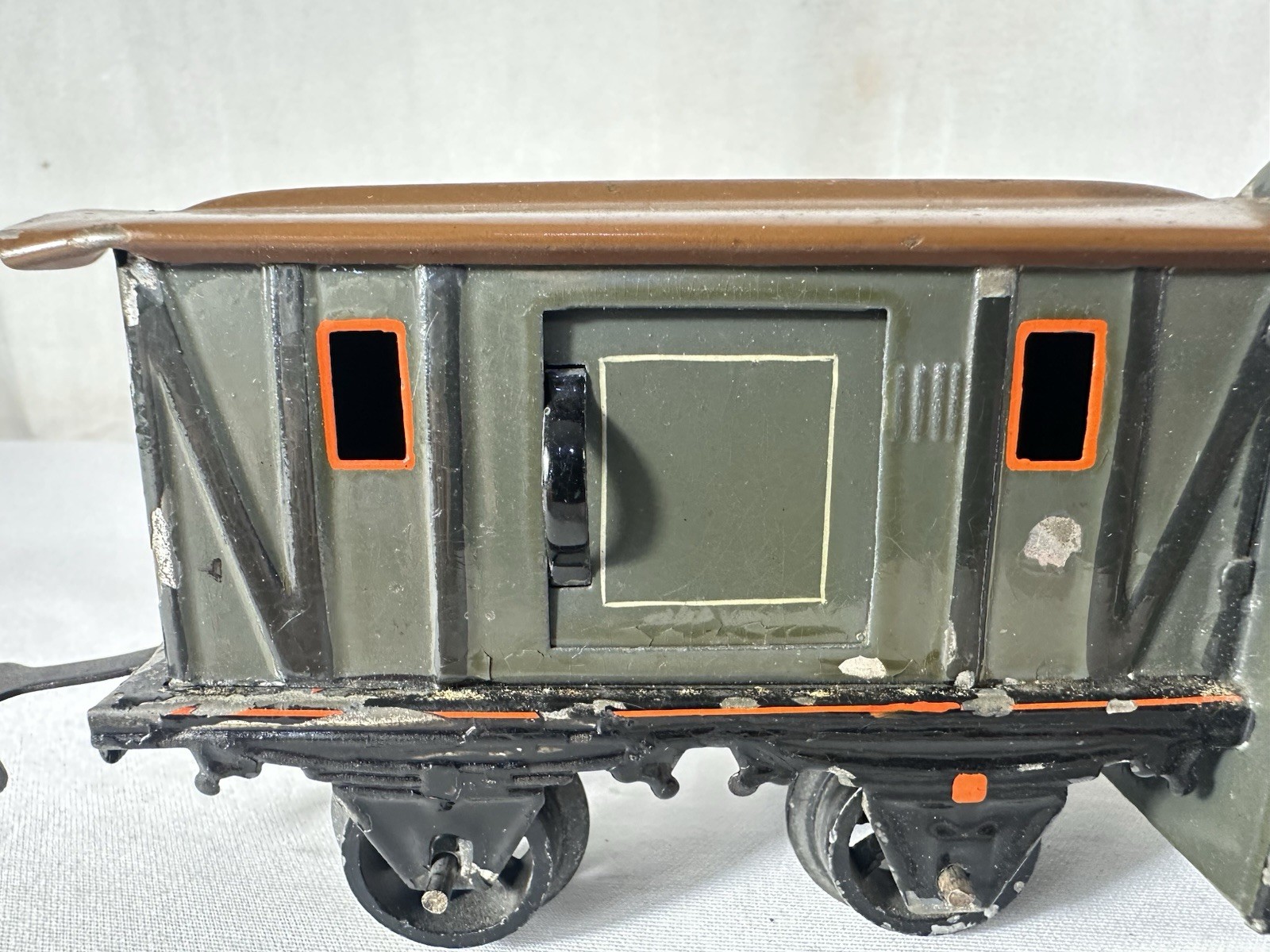 SCARCE Bing Original Prewar O-Gauge Rotary Snowplow!