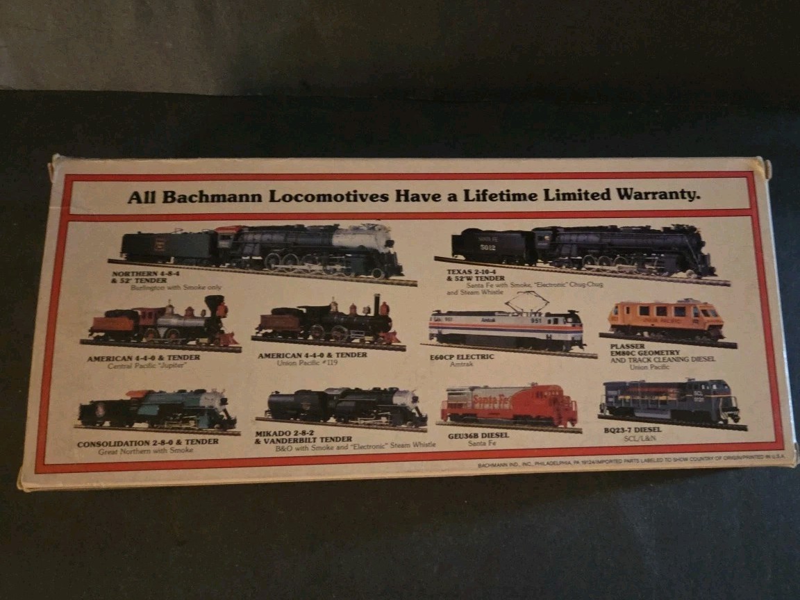 Bachmann Union Pacific SD40-2 Diesel #3808 Reversing Headlights & Blinking Warni