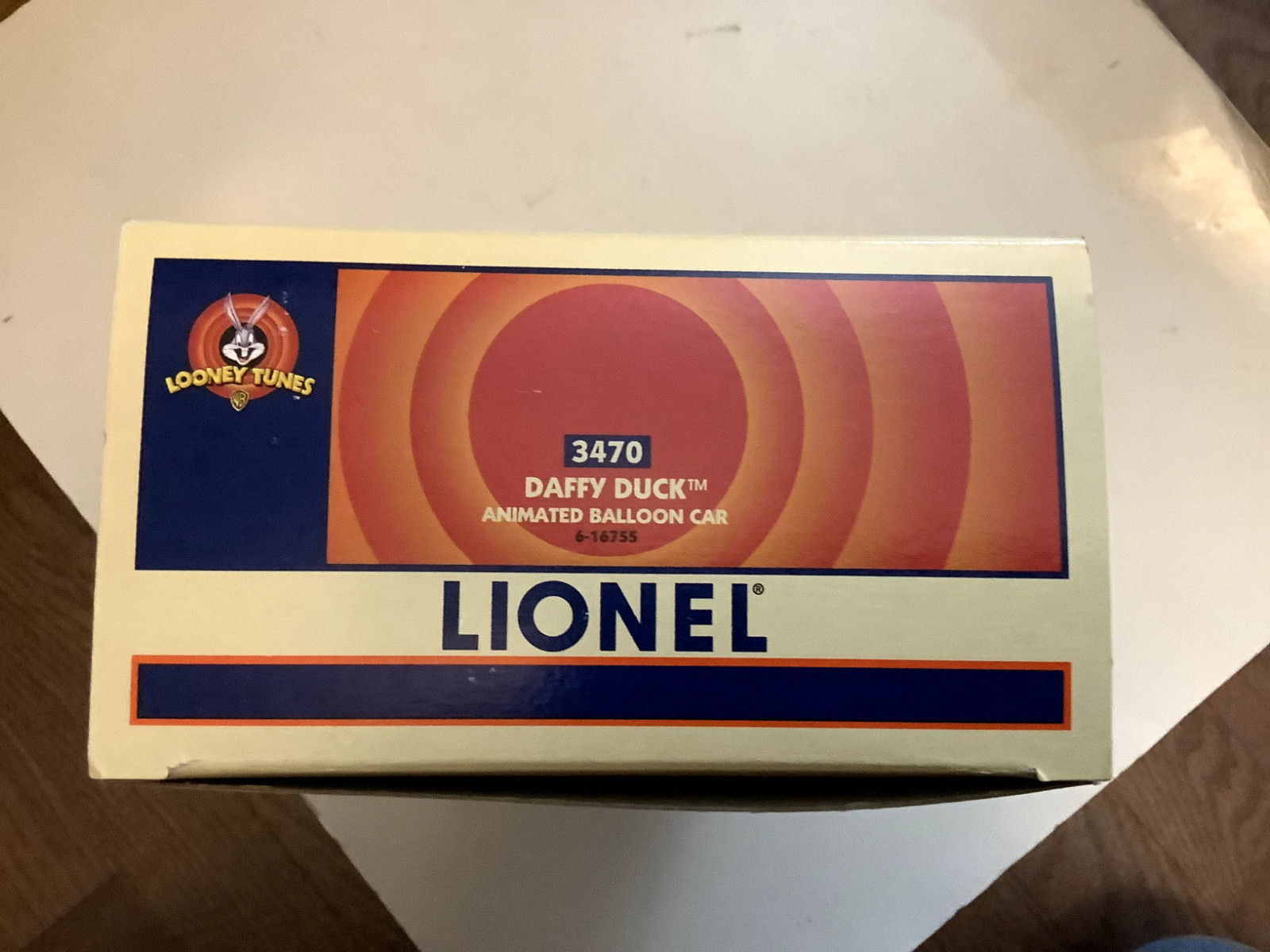 Lionel O-Gauge: Warner Bros. Daffy Duck Animated Ballon Car 6-16755 MIB