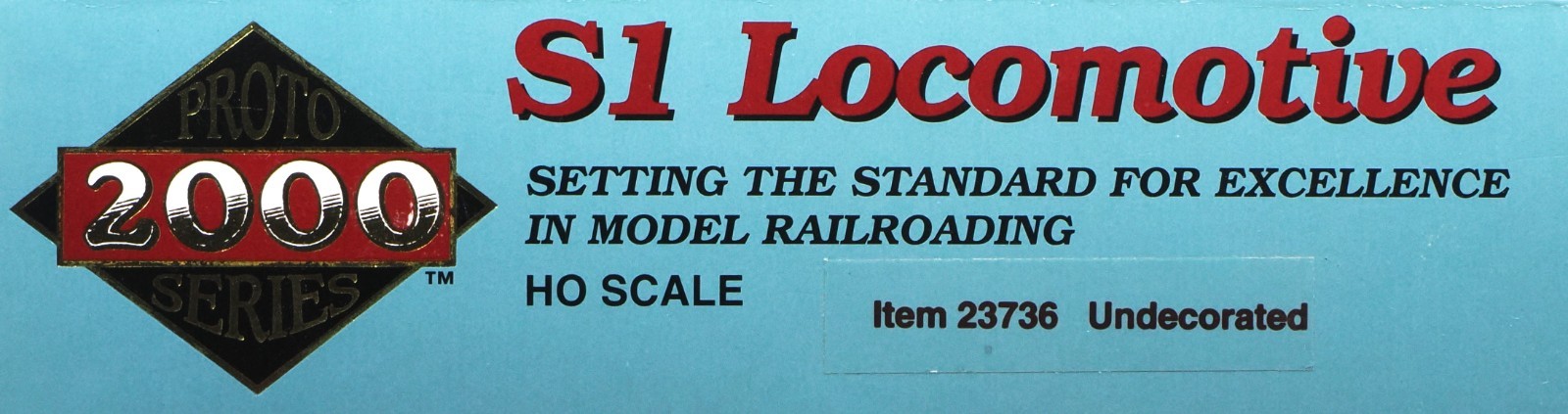 Proto 2000 HO Alco S1 Locomotive – Undecorated