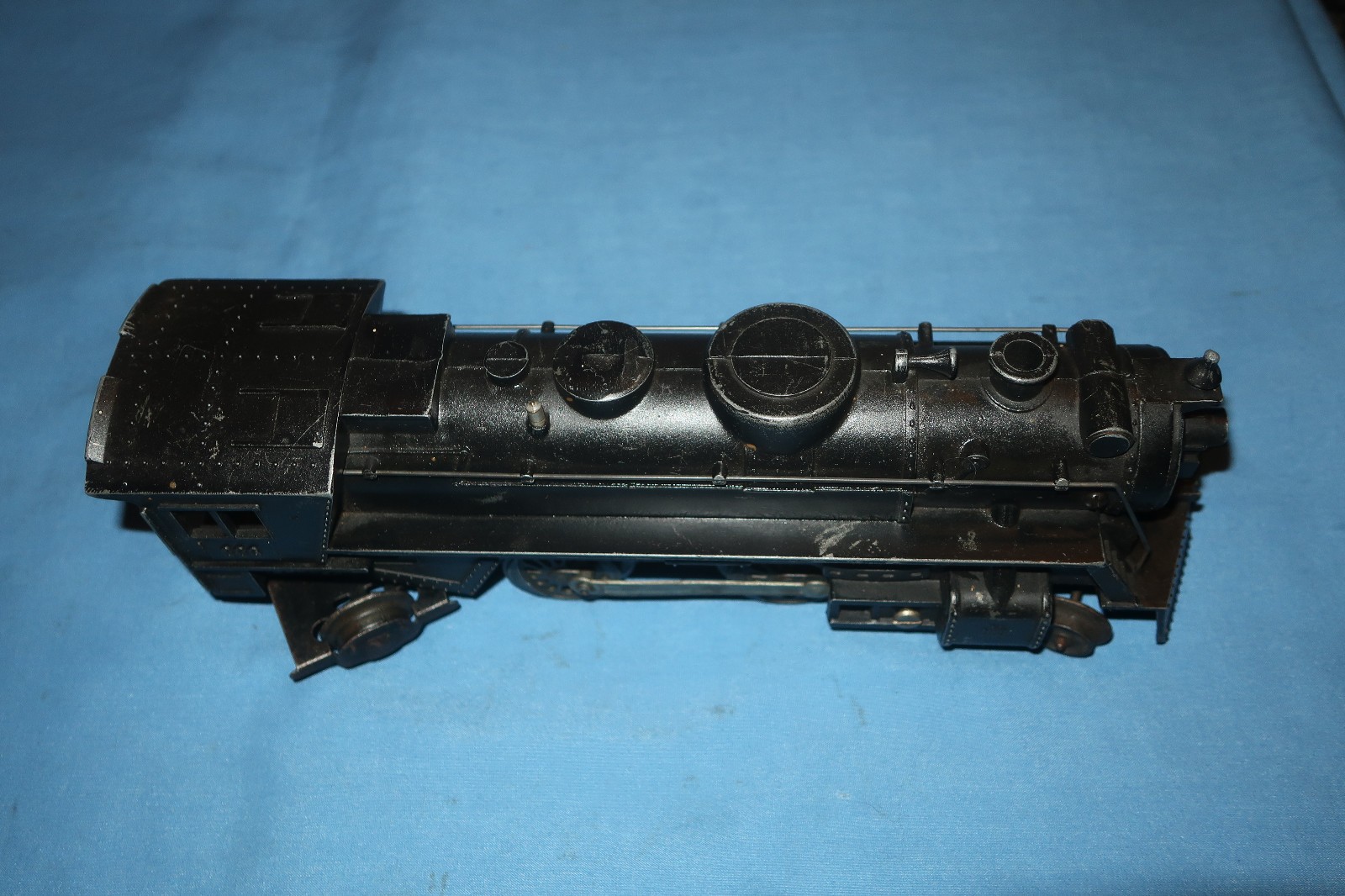 Marx #666 Steam Locomotive. Runs and Smokes well