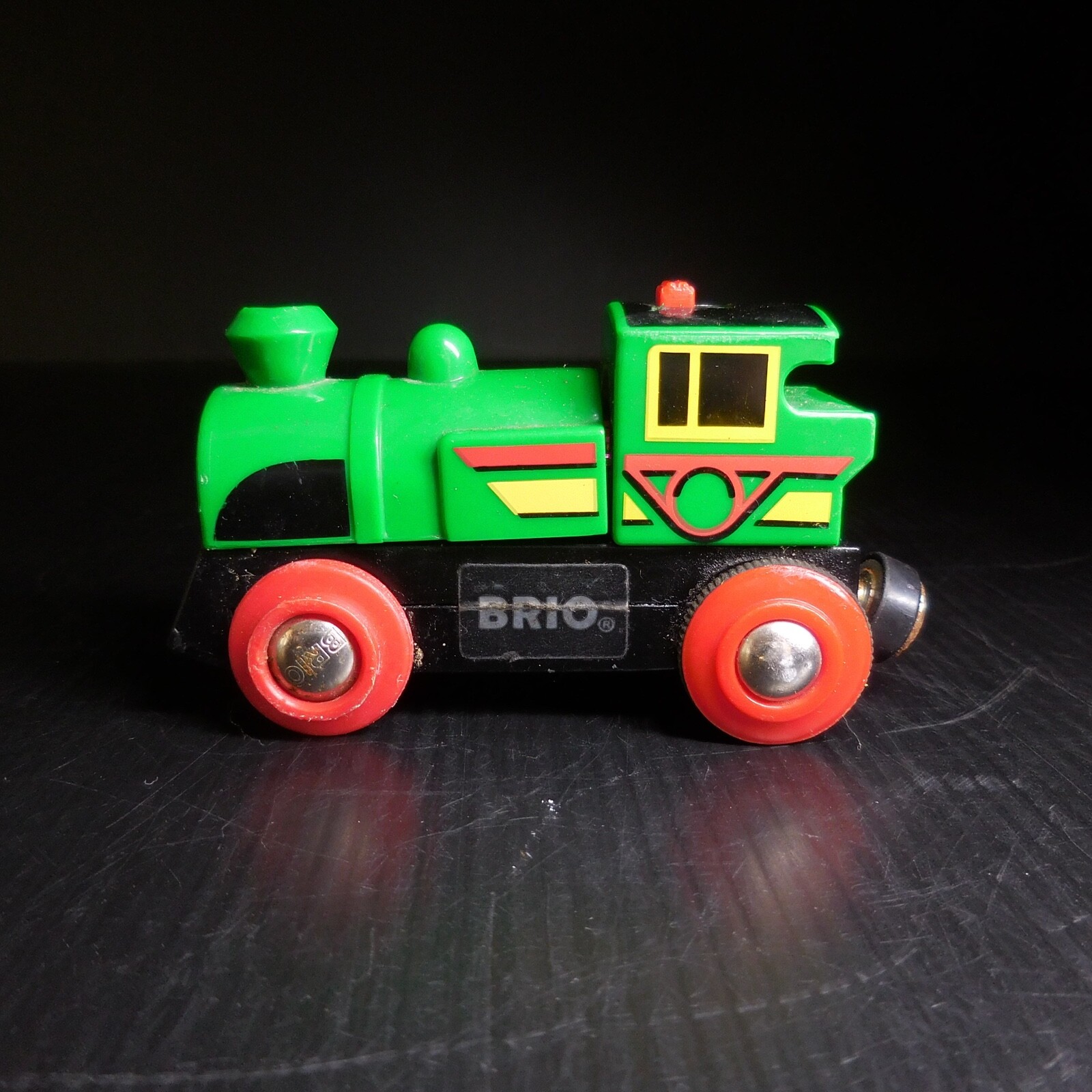 Vehicle Locomotive Train Toy Miniature BRIO Green Black Red Yellow N8165