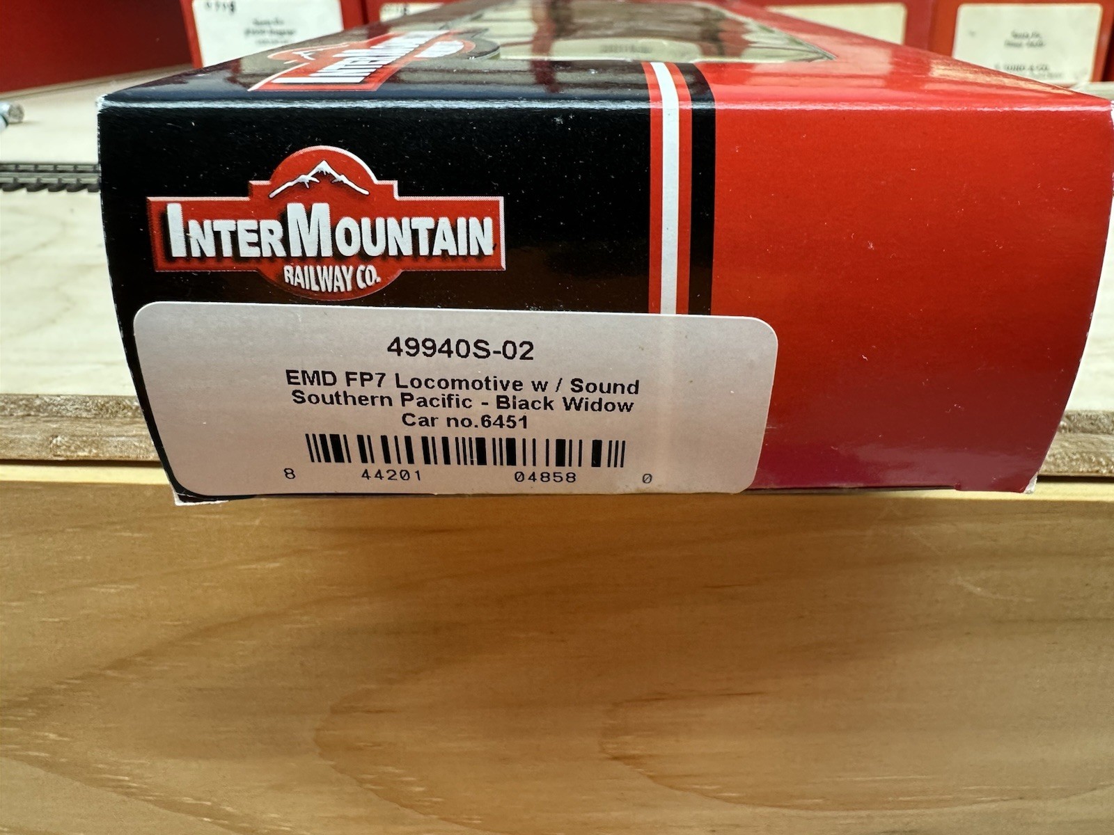 Intermountain Southern Pacific Black Widow With Sound EMD FP7 A #6451 NOS