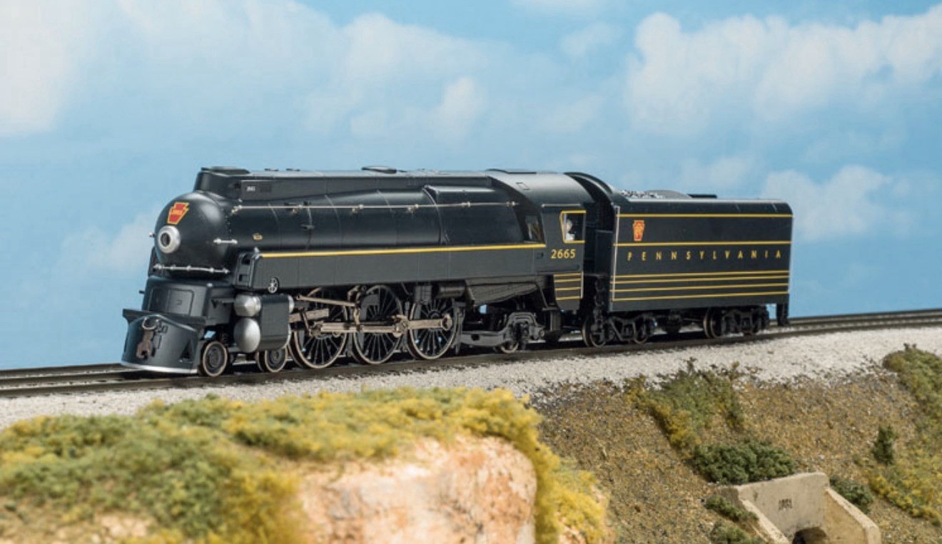 Bachmann N Scale PRR K4 Torpedo DCC & Econami Sound With Soundtraxx