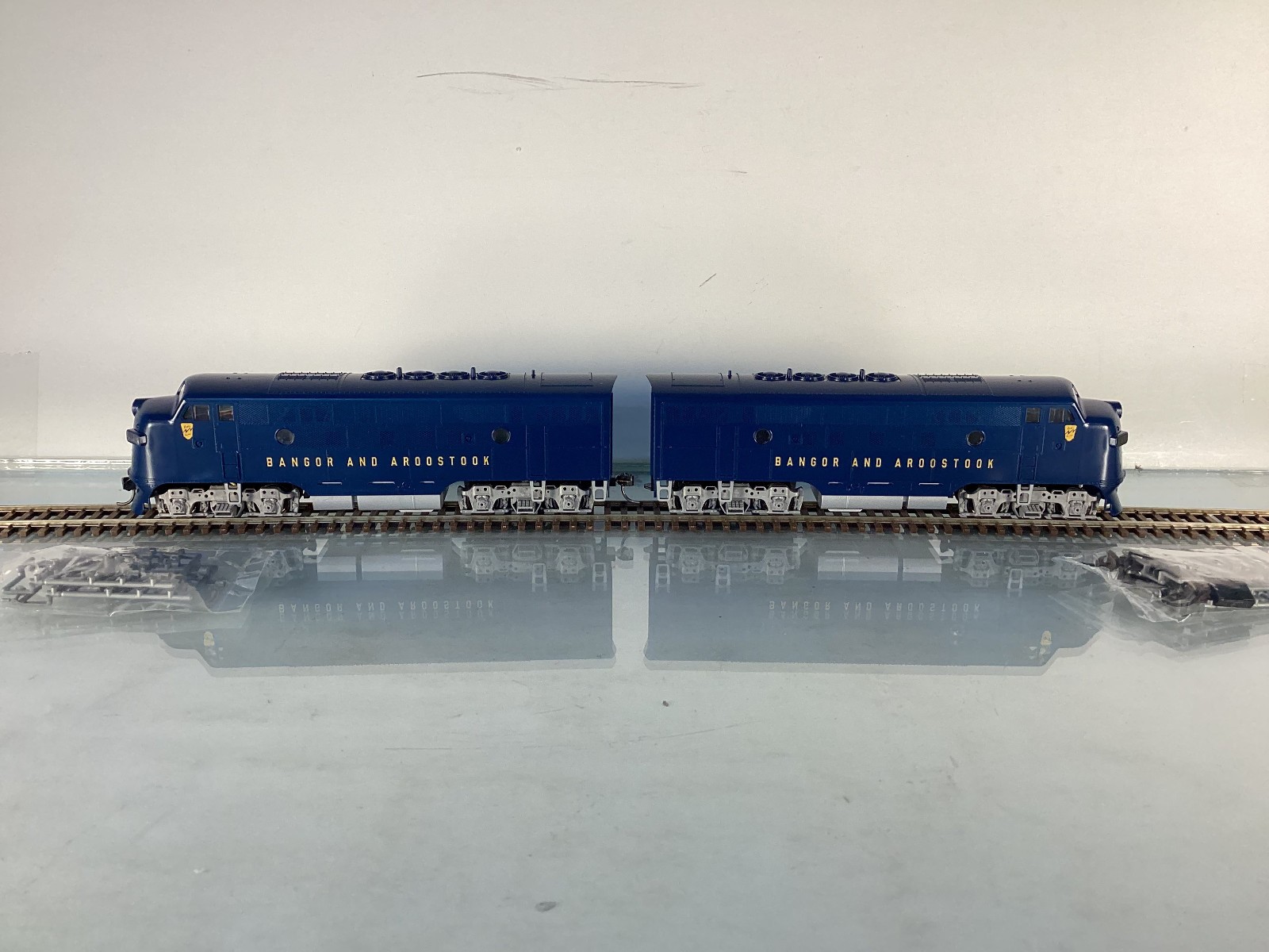 Bowser #691 HO Bangor And Aroostook F3A Phase II Late Pwd A & Dum A, DC NOS