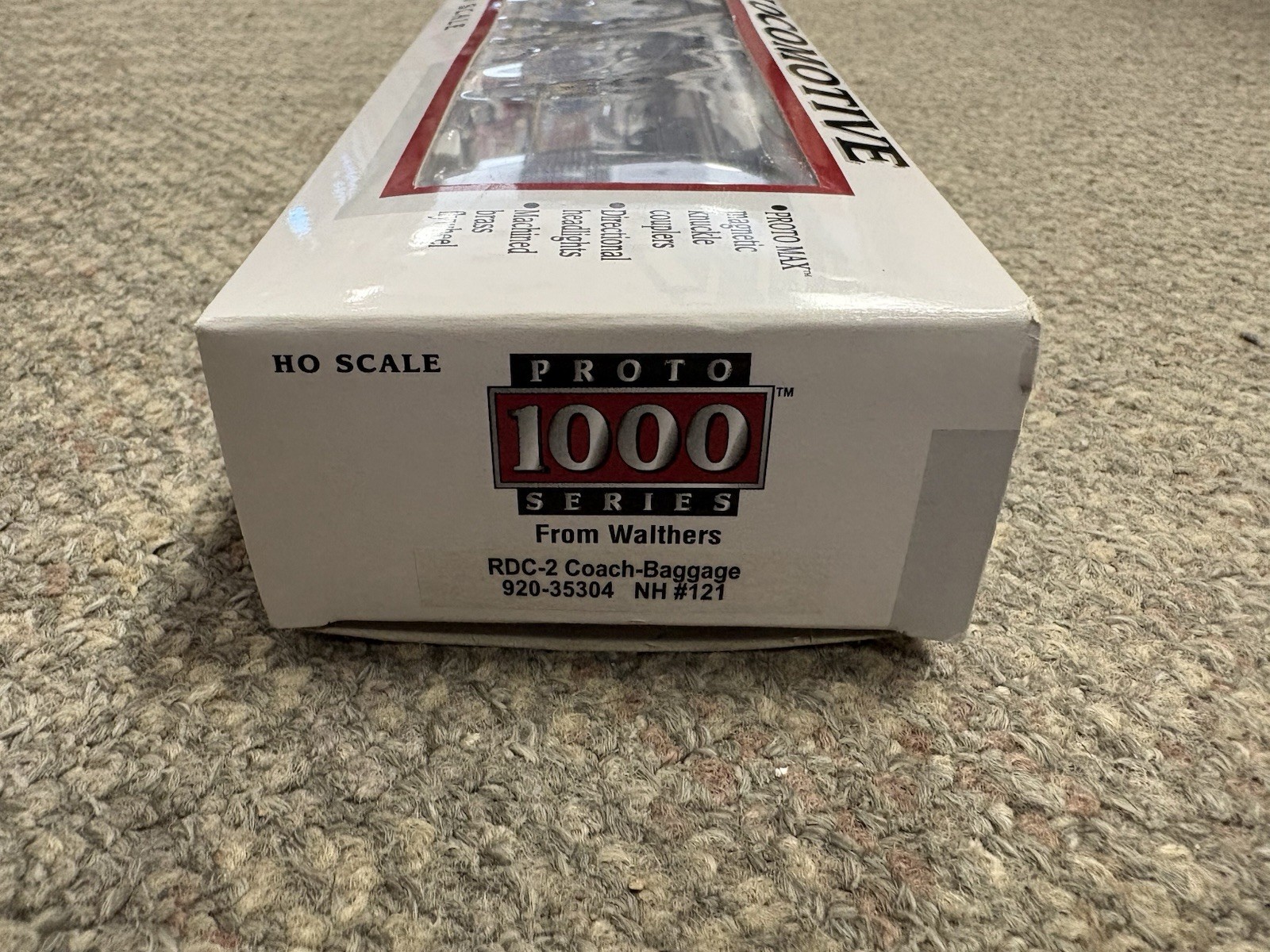 + Proto Series 1000 Walthers HO New Haven #121 RDC-2 Coach Baggage Car 920-35304