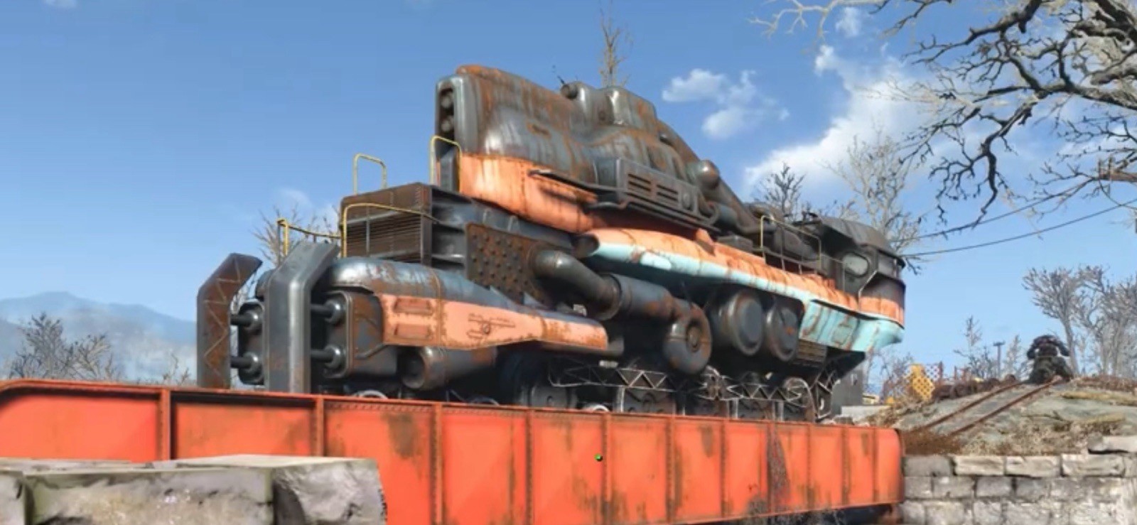 Ho Fallout 76 SHELL ONLY Fits Bachmann Class J 611 (chassis not included )