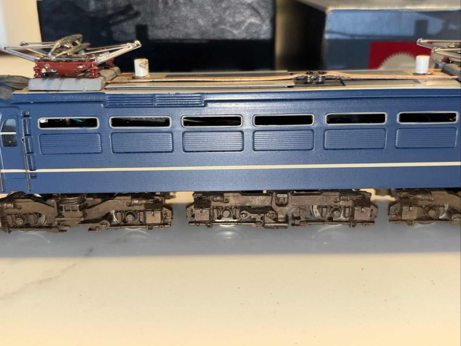 KATSUMI EF66 Electric Locomotive HO Scale brass Model Train EF-66