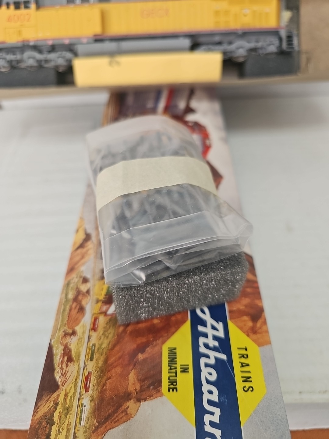 Athearn AC4400 Power GECX 4002 Locomotive Engine Train Blue Box #4362.