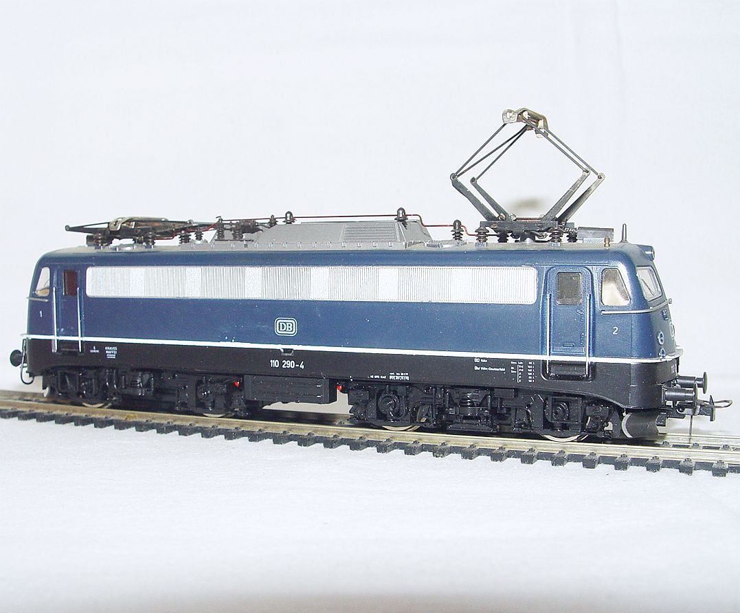 Roco DC HO 1:87 Deutsche Bundesbahn BR 110 Blue ELECTRIC LOCOMOTIVE MIB`78 RARE!