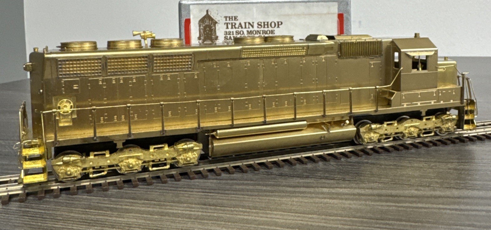 The Train Shop HO Brass SD-45 STD. Diesel Locomotive – Unpainted, Tested & NOS!