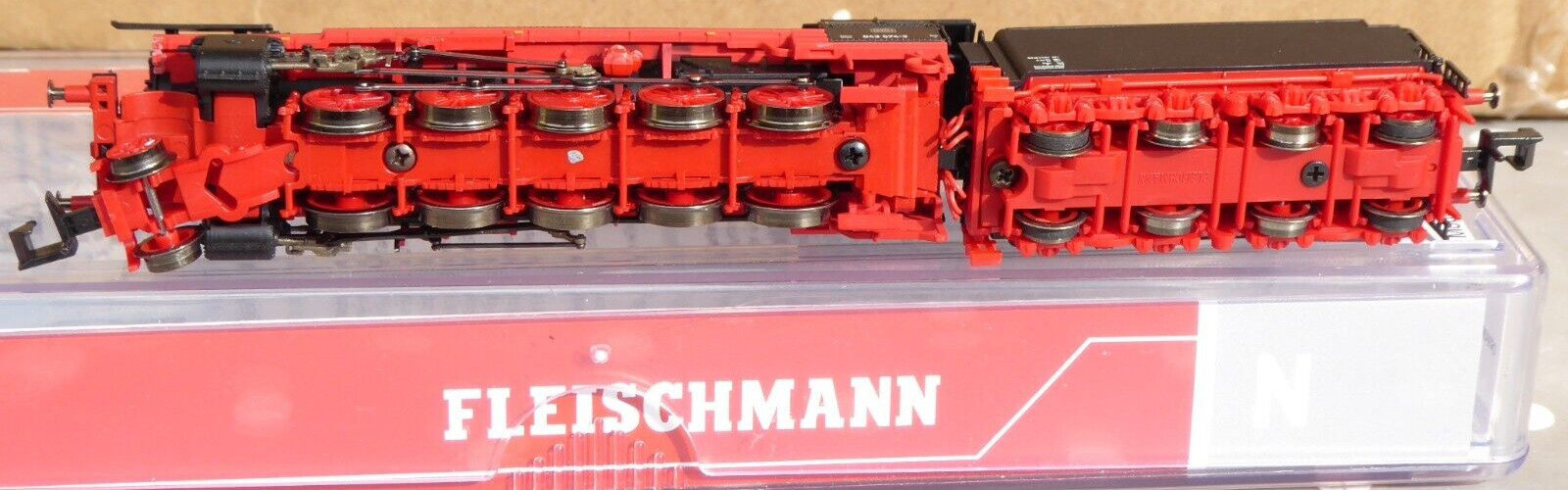 Fleischmann 714404 N Locomotive BR 043 574-Oil DB Era 4 DSS+LED Light BW Rheine