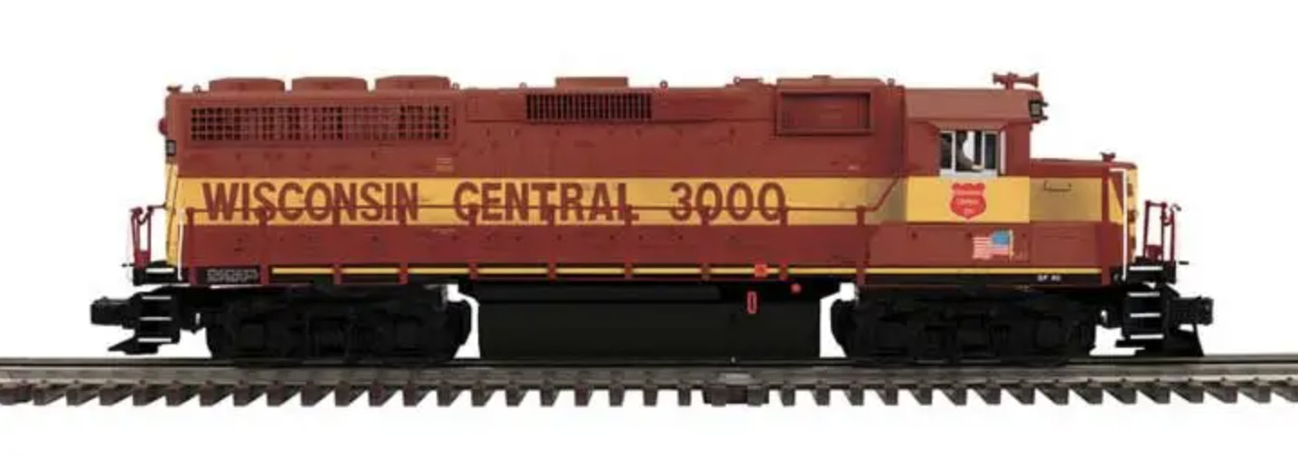 Atlas O Premier 30138581 GP40 Locomotive Wisconsin Central 3021 3RL