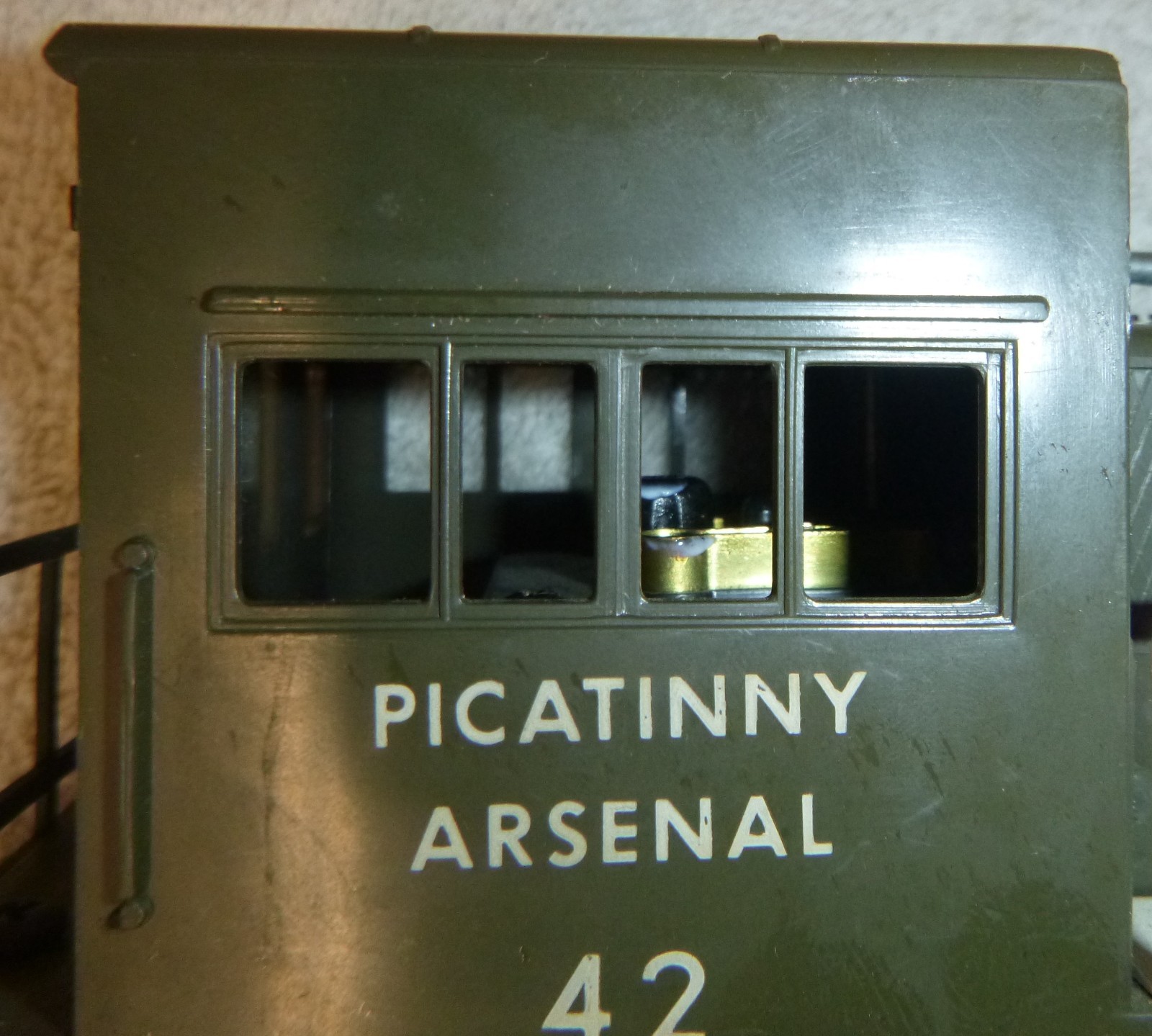 Lionel 42 Picatinny Arsenal switcher – OB and instructions