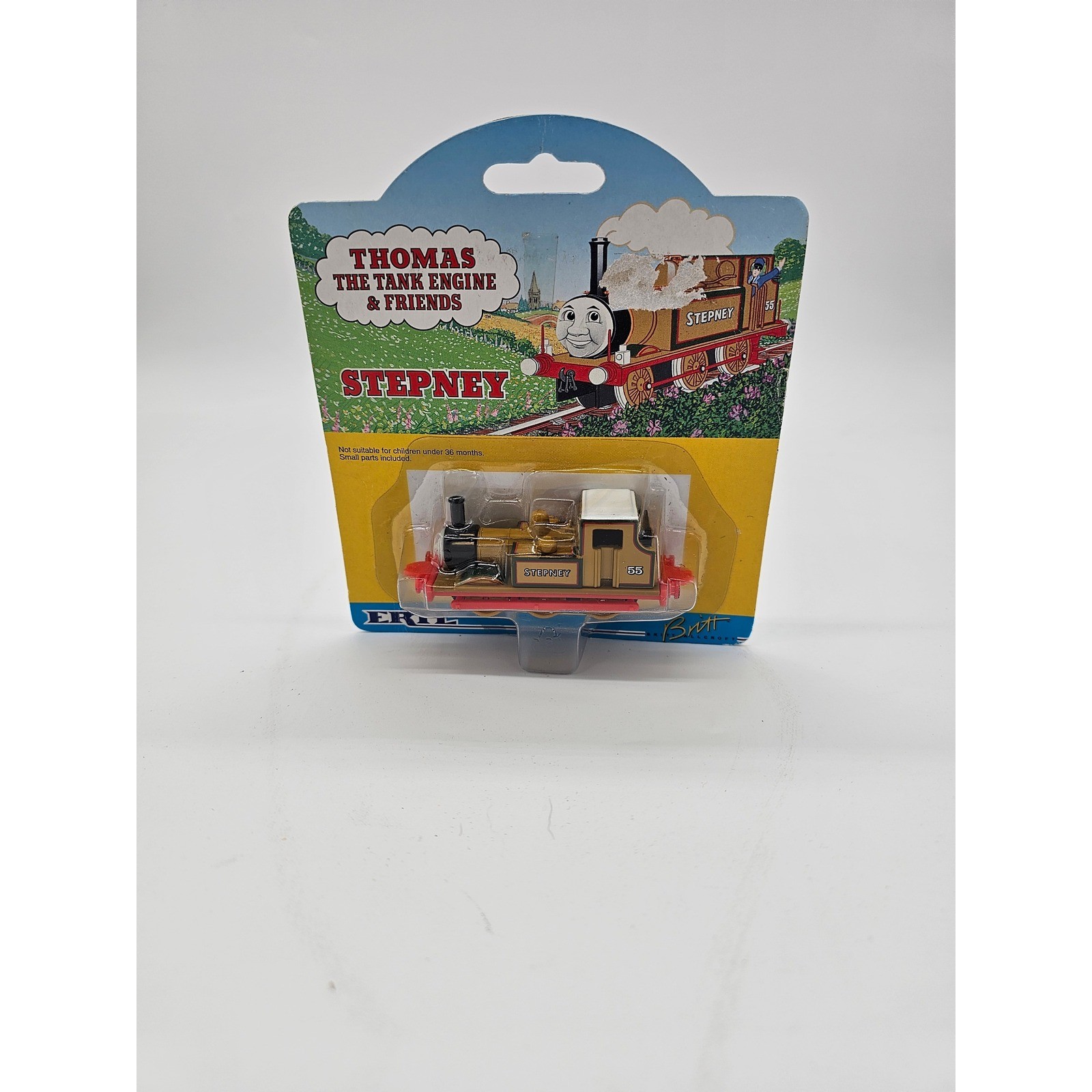 ERTL Thomas The Tank Engine & Friends Stepney#4007 Die-Cast Train Collector Card