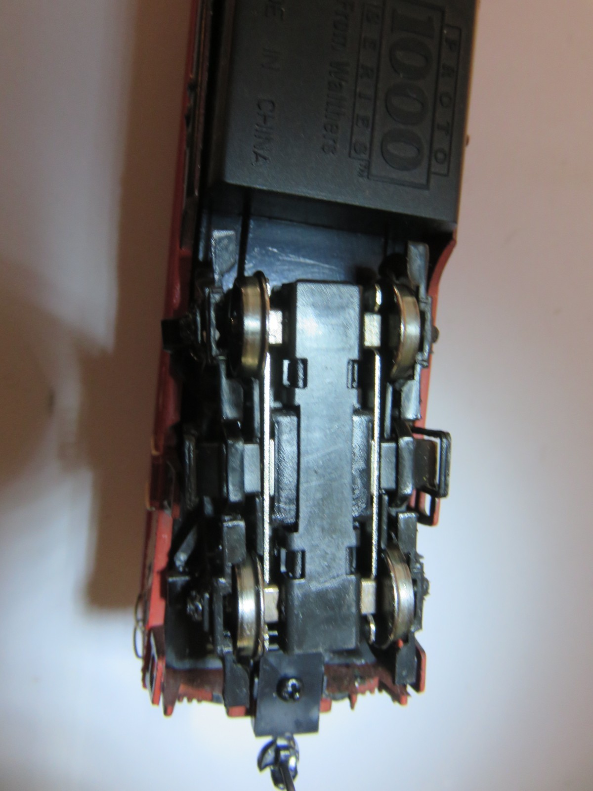 Proto-1000 CP #1404 F3A DC/DCC, LED Headlight, Knuckle Couplers, NEW GEARS