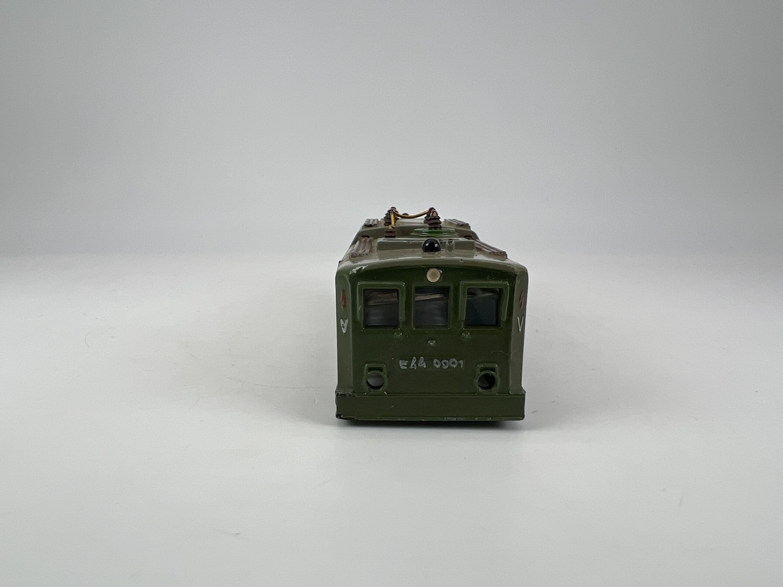 Piko HO Scale Electric Locomotive Green SHELL ONLY Good