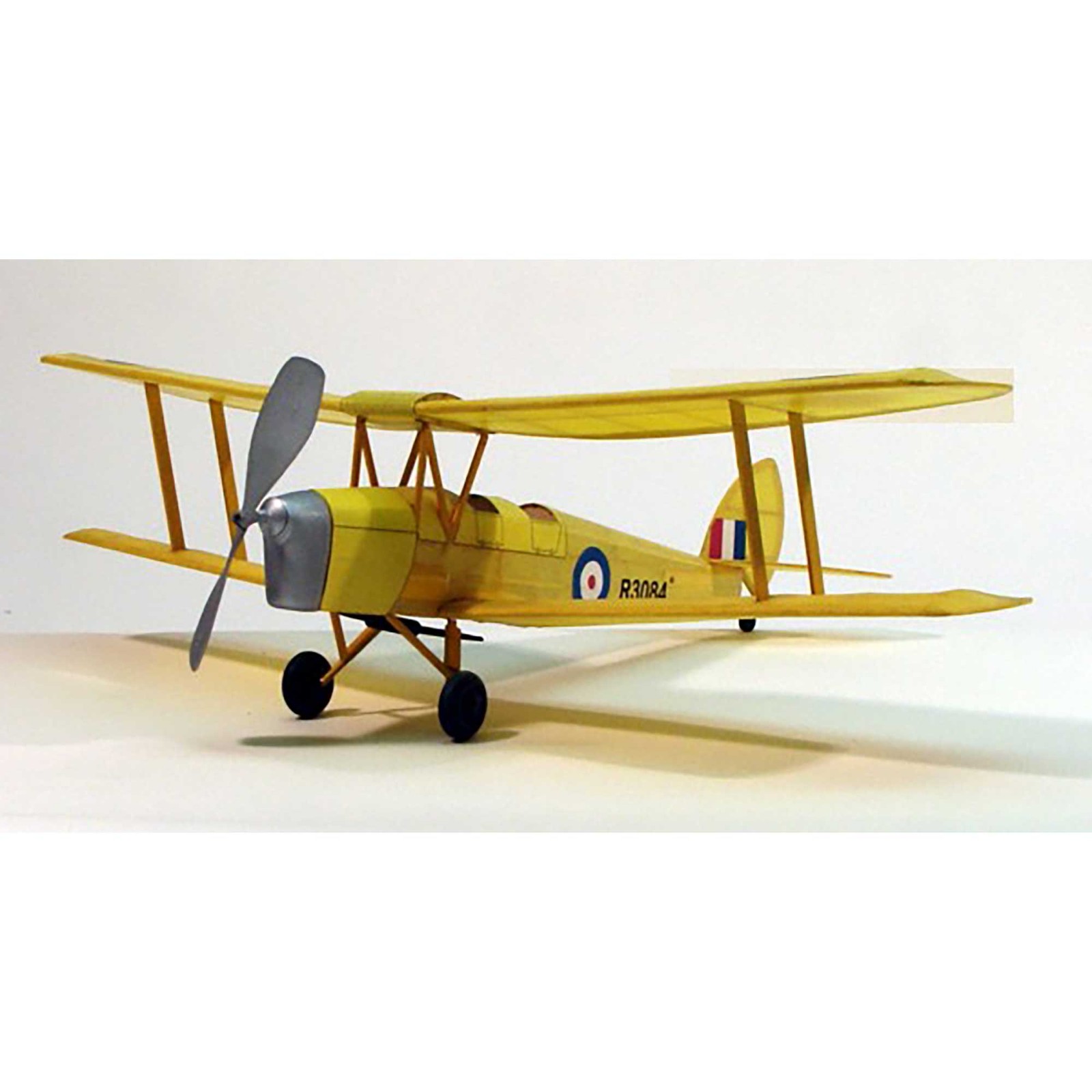 Dumas Products Inc. Tiger Moth17.5 Rubber Power DUM208 Wooden Kits Airplane