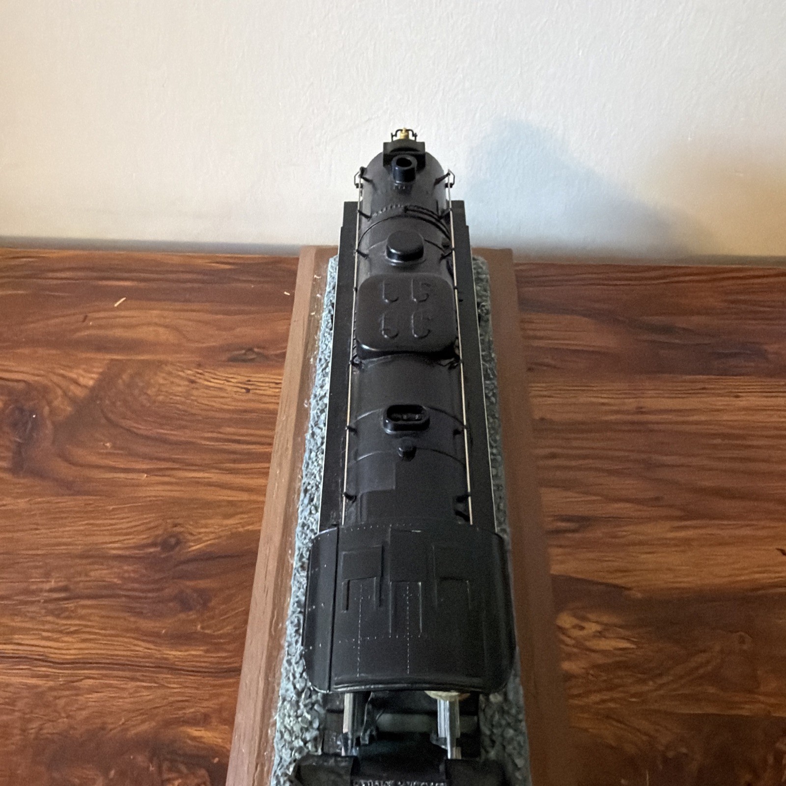 LIONEL NICKEL PLATE 2-8-4 BERKSHIRE LC 2.0 #757 STEAM ENGINE O GAUGE W/ Display