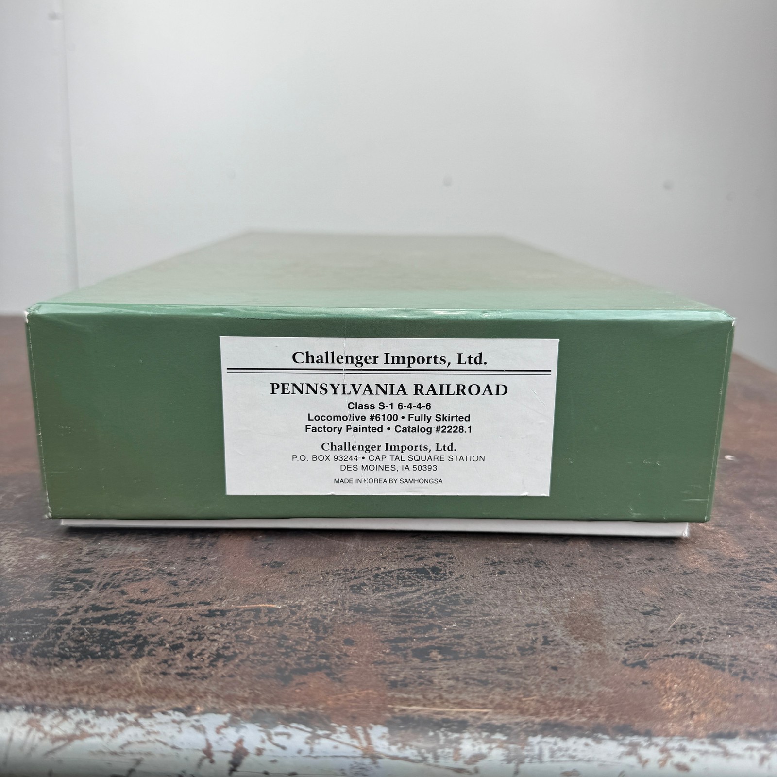 Challenger Imports #2228.1 Pennsylvania S-1 6-4-4-6 Steam Loco & Tender #6100