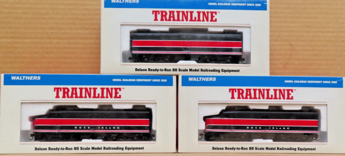 WALTHERS TRAINLINE ITEMS #931-221, 931-222 & 932-270 ALCO FA-1/ FB-1 LOCOS HO