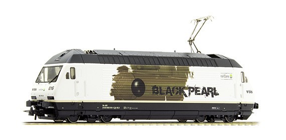 ROCO 73277 465 016-4 BLS RE465 White Livery “Black Pearl”, DCC SOUND