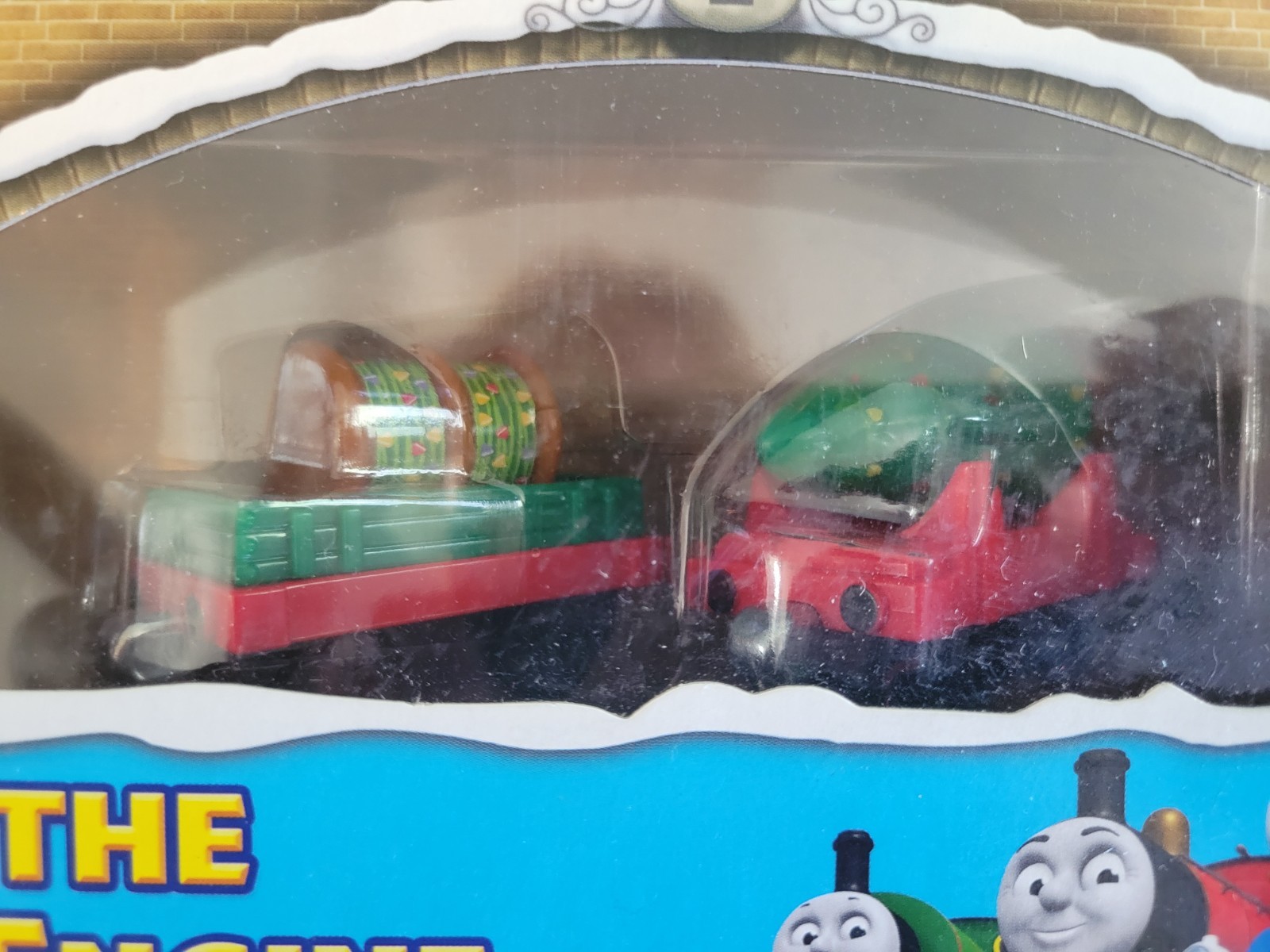 THOMAS TRAIN Take N Play the Red Nose Engine Christmas Rare 2013 Target Santa