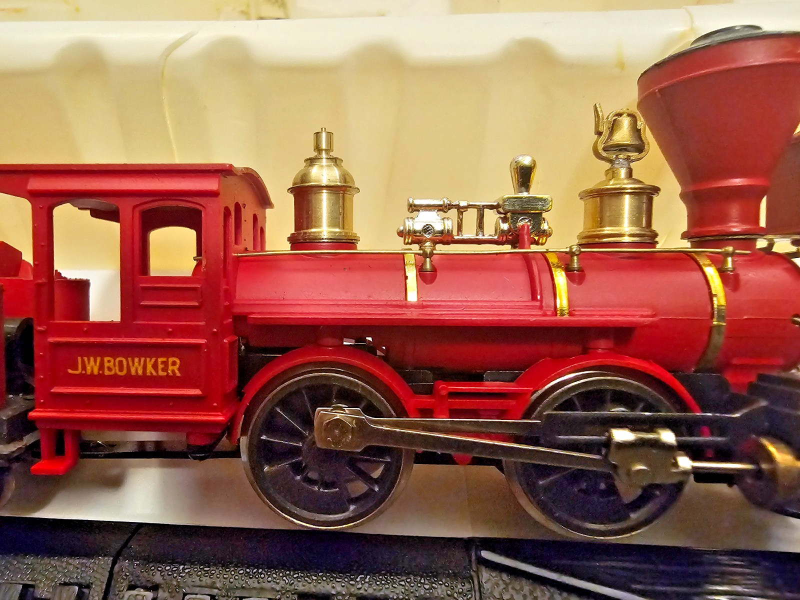HO Scale Vintage AHM / Pocher JW Bowker 2-4-0 Locomotive & Tender in Box / Runs!