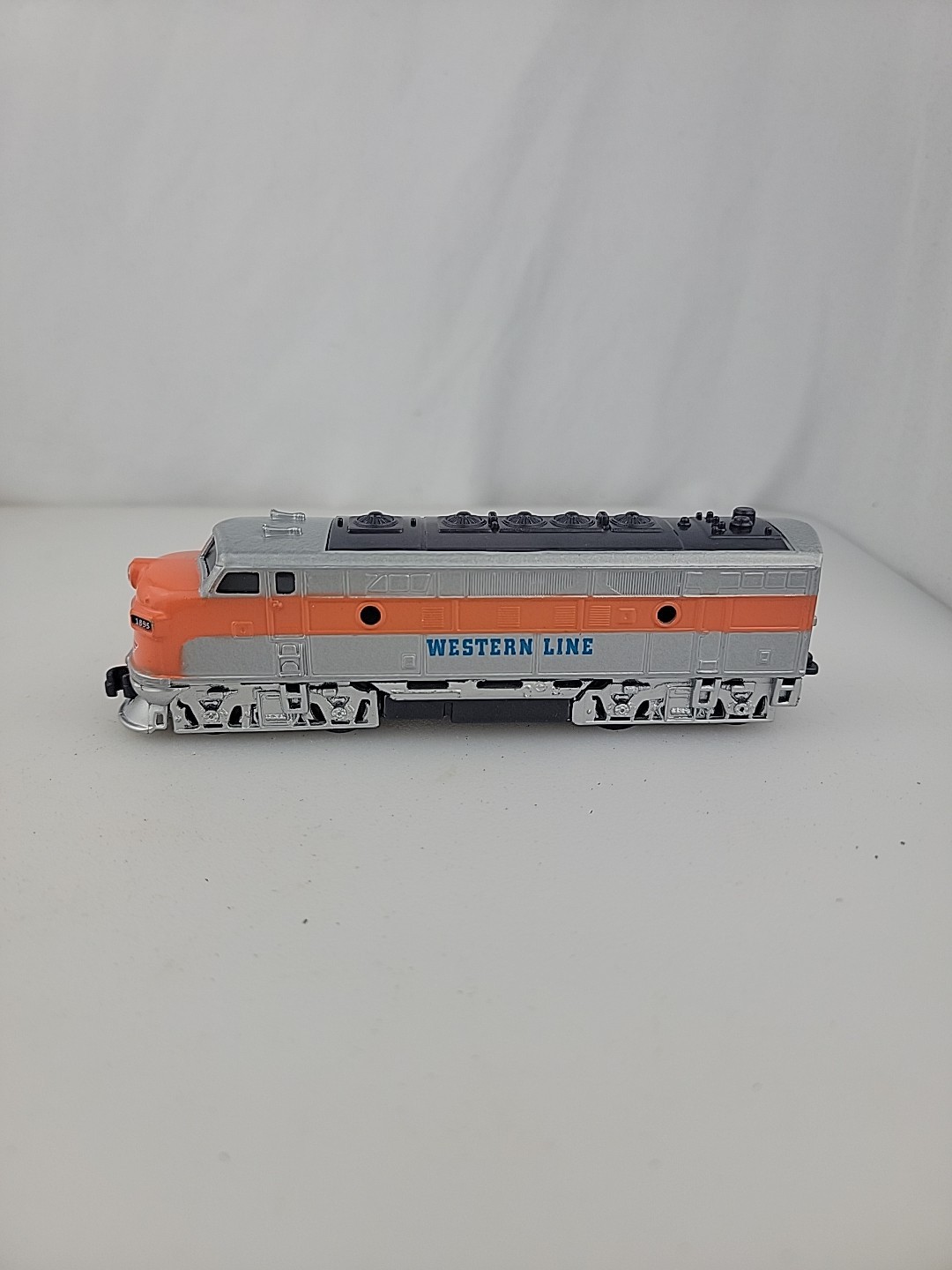 6.5″ Schylling Western Line Train Pull Back Action Diecast Locomotive