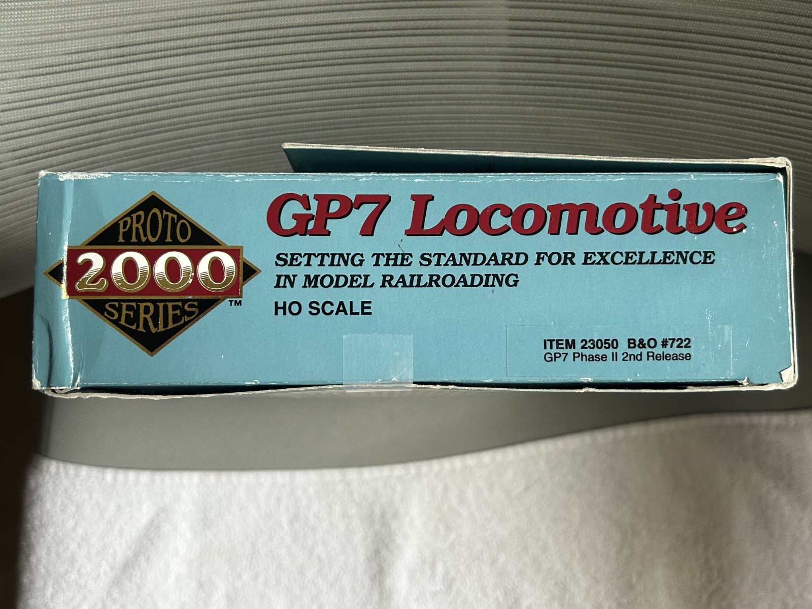 PROTO 2000 HO EMD GP7 Diesel Locomotive Baltimore & Ohio #722 DC Analog 23050