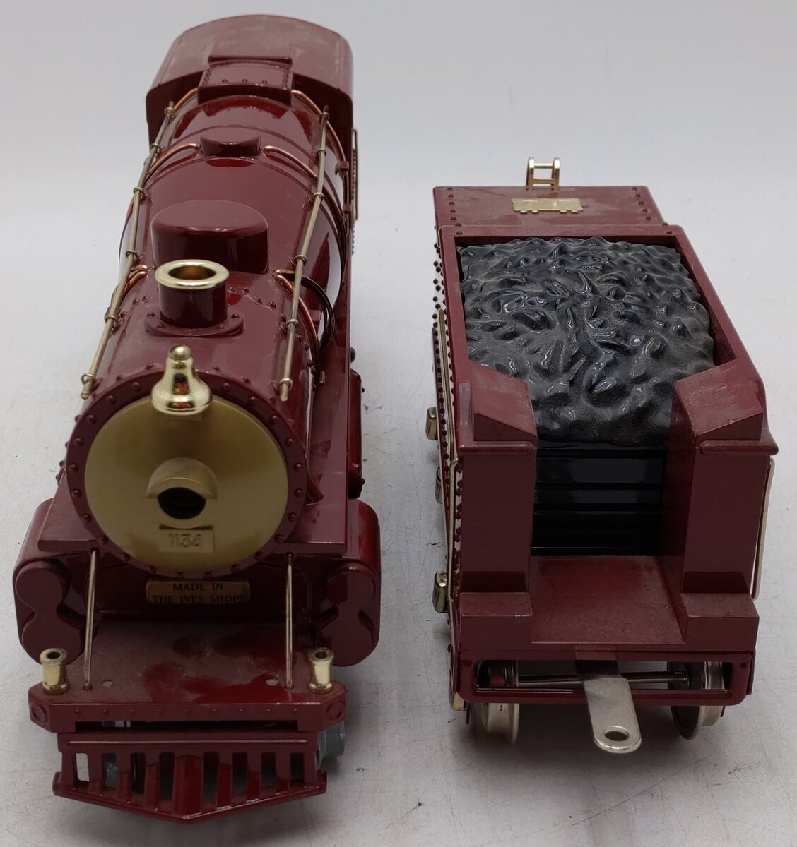 MTH 10-1143-0 Standard Gauge #1134 Ives Steam Locomotive EX