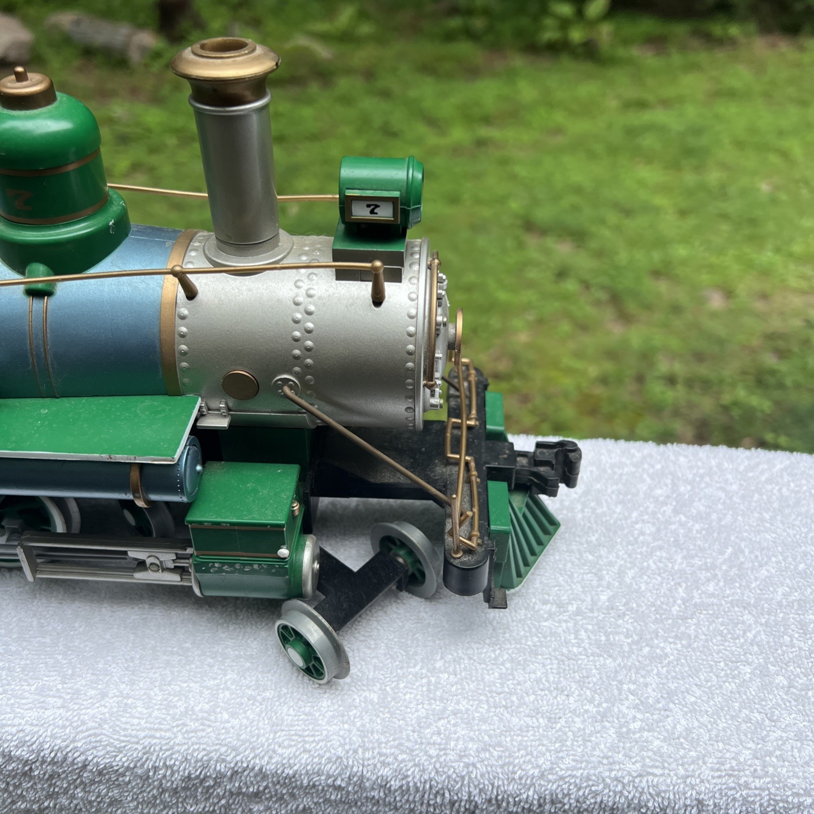 Bachmann G Scale Battery Powered Remote Control Ten Wheeler 4-6-0 For Parts
