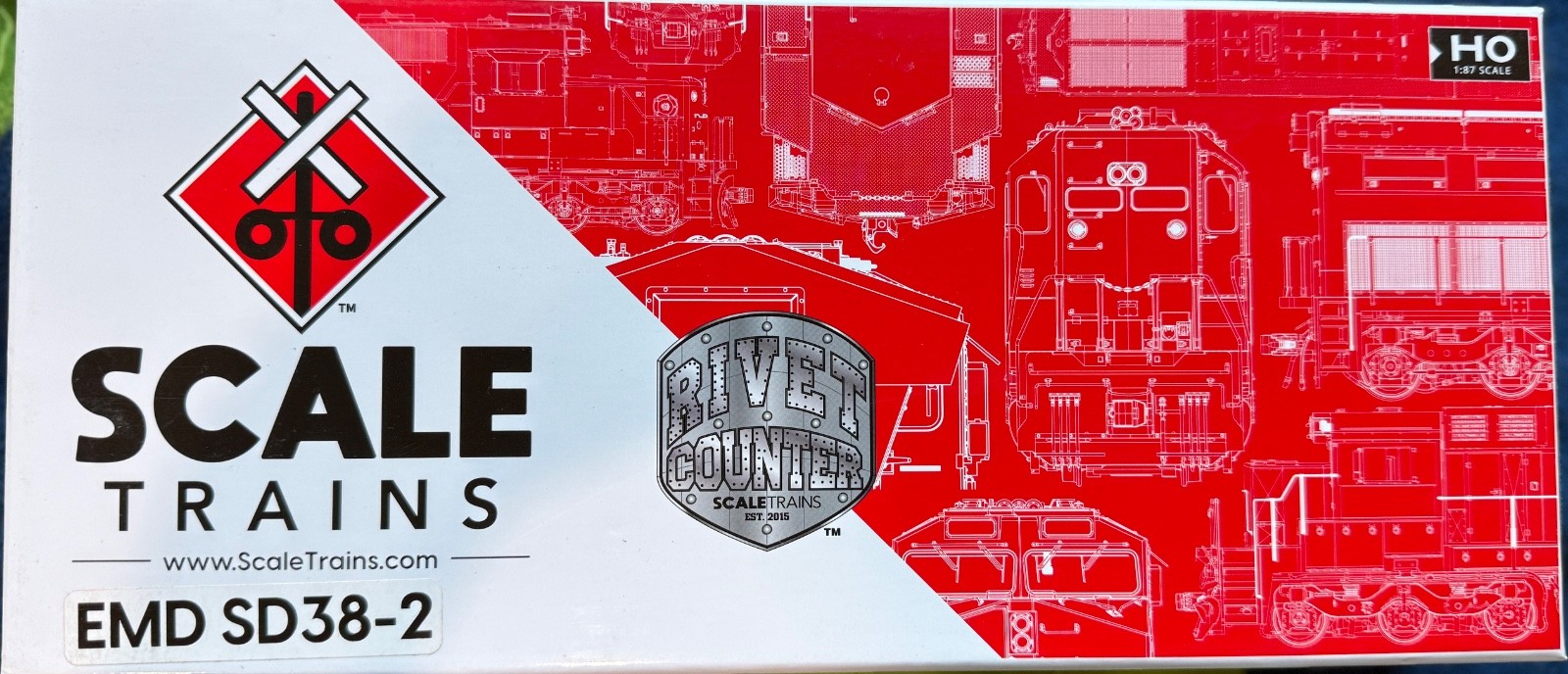 YANKEETOWN DOCK CORP. SD38-2 SCALE TRAINS RIVET COUNTER NEW MINT #20 NEW MINT HO
