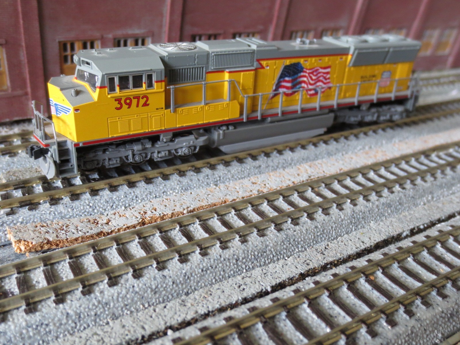 Kato N Scale SD70M Diesel Loco Union pacific 3972 W/DCC