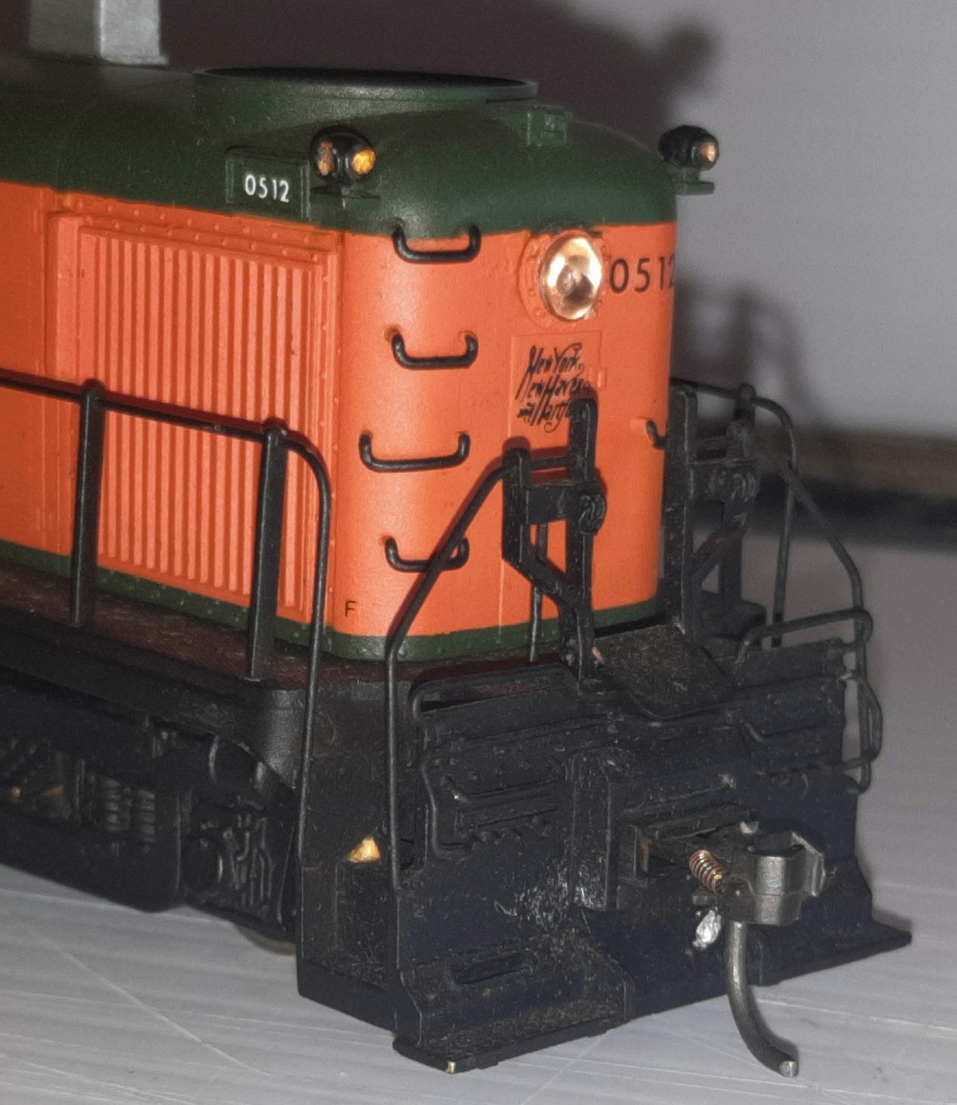 HO Alco Products Samhongsa Brass Custom Painted New Haven Railroad RS-2 #0512