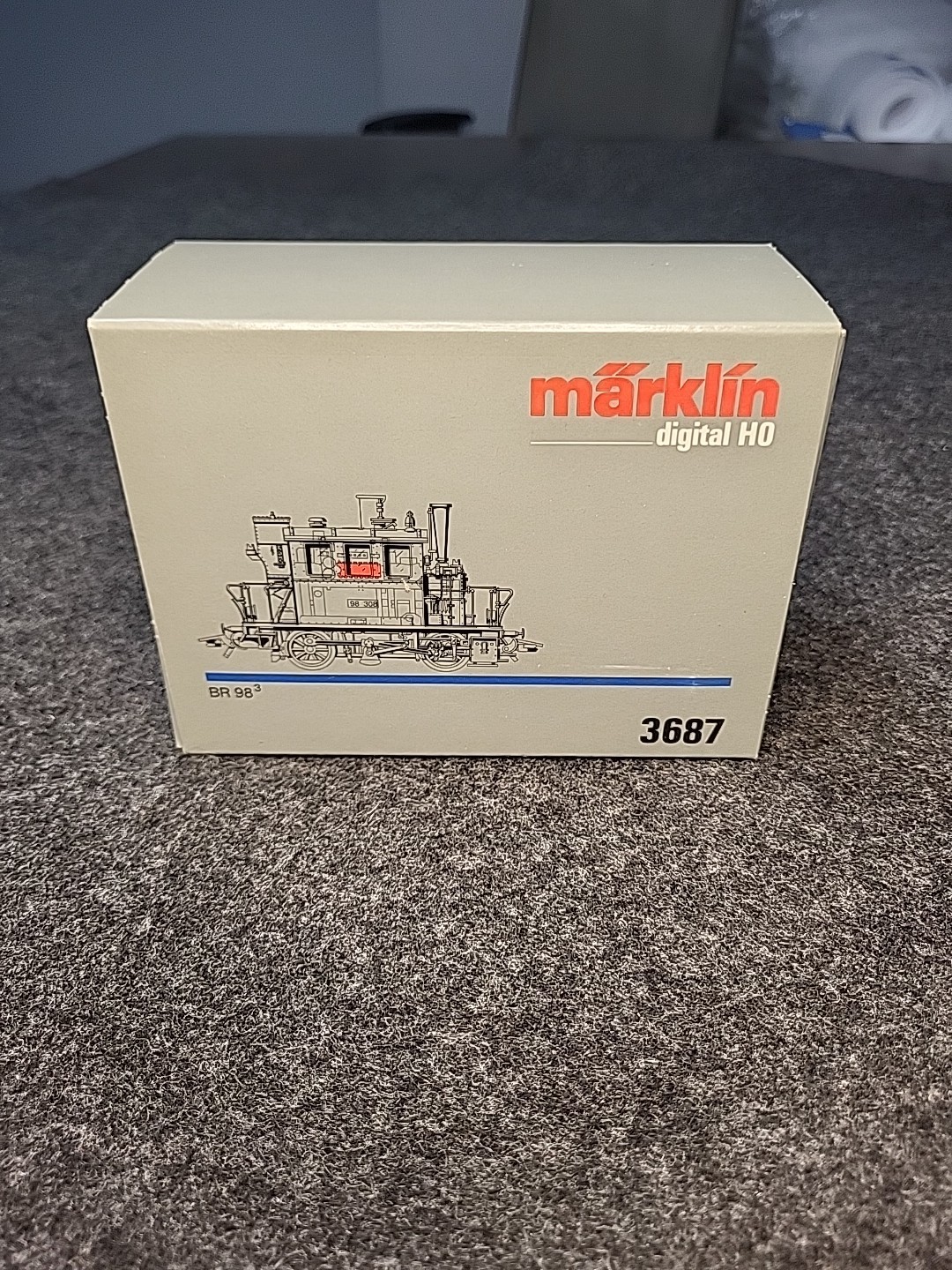 Marklin H0 3687 Digital Steam Locomotive BR98-3