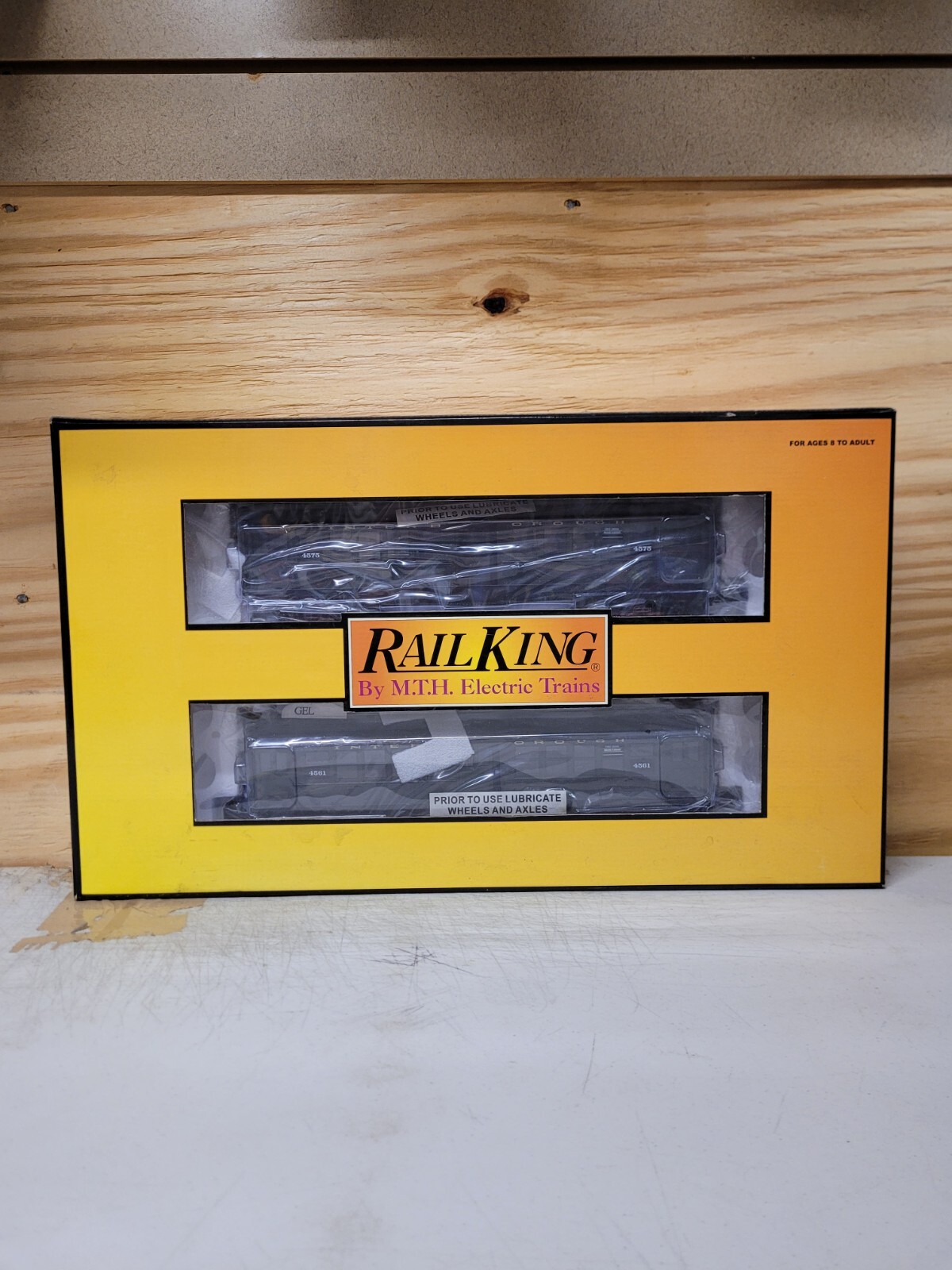 Railking by MTH 30-2757-3 Metropolitan 2-Car Subway Add-On Non-Powered Set