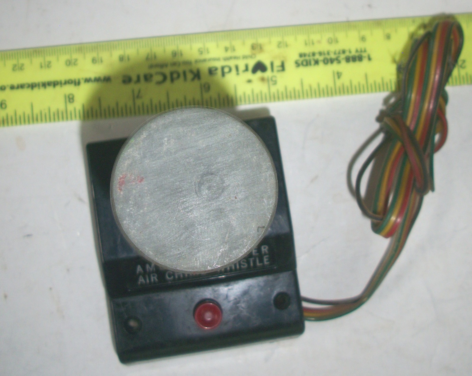 American Flyer AF 708 Air Chime Steam Engine Whistle Generator Remote Control