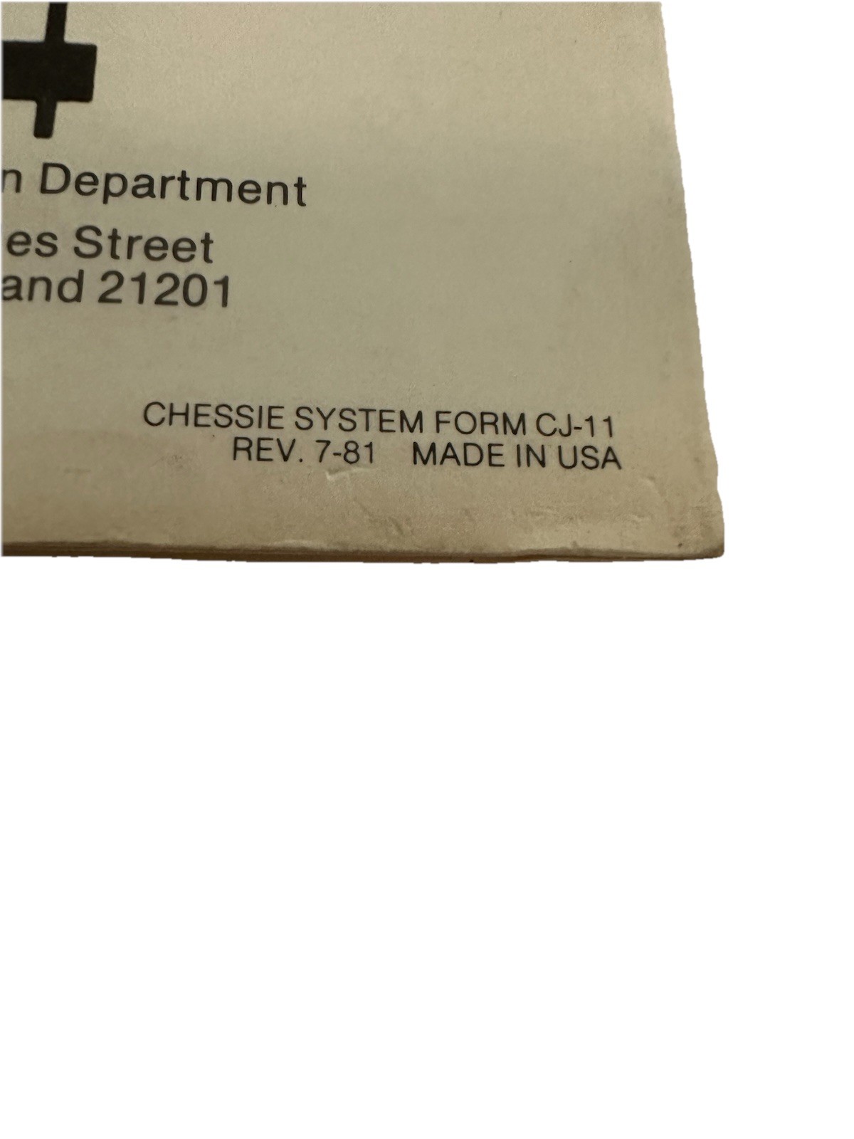 VTG Chessie Emergency Action Guide Ephemera For Rail Fans And Train Enthusiasts