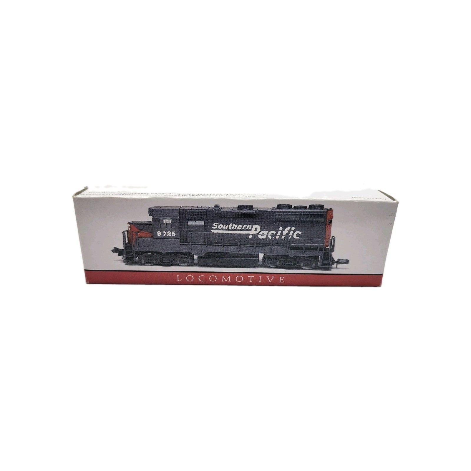 Vintage Southern Pacific #9725 Diesel Locomotive HO Scale Open Box