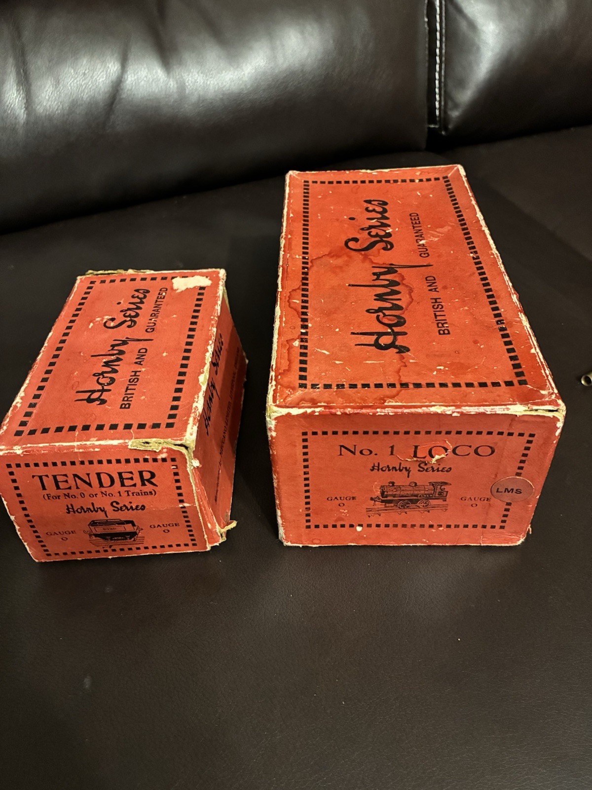 1920s Hornby ClockWork Train & Tender W Original Box